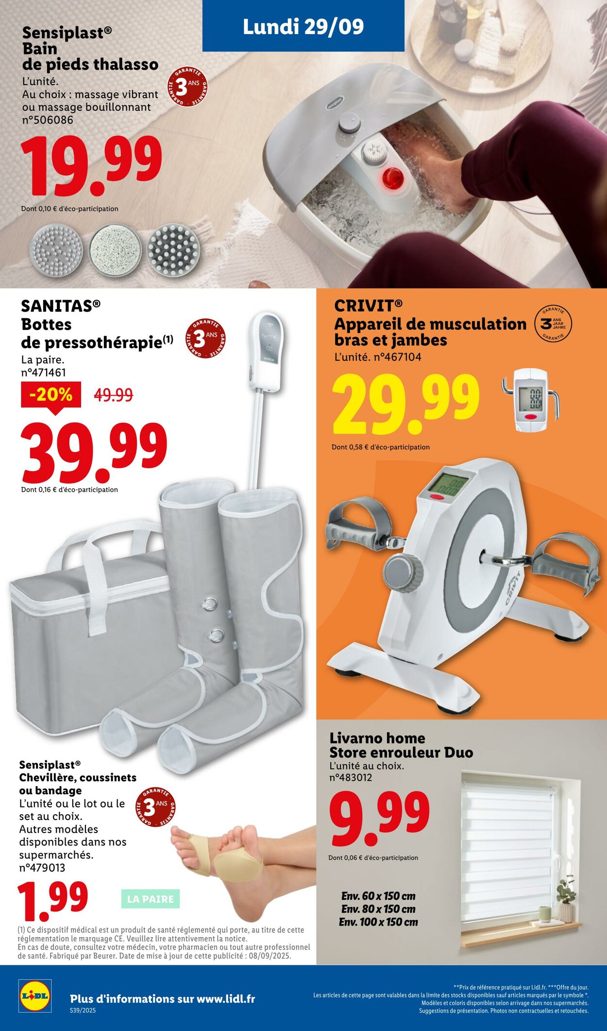 Catalogue Lidl 25.09.2025 - 01.10.2025