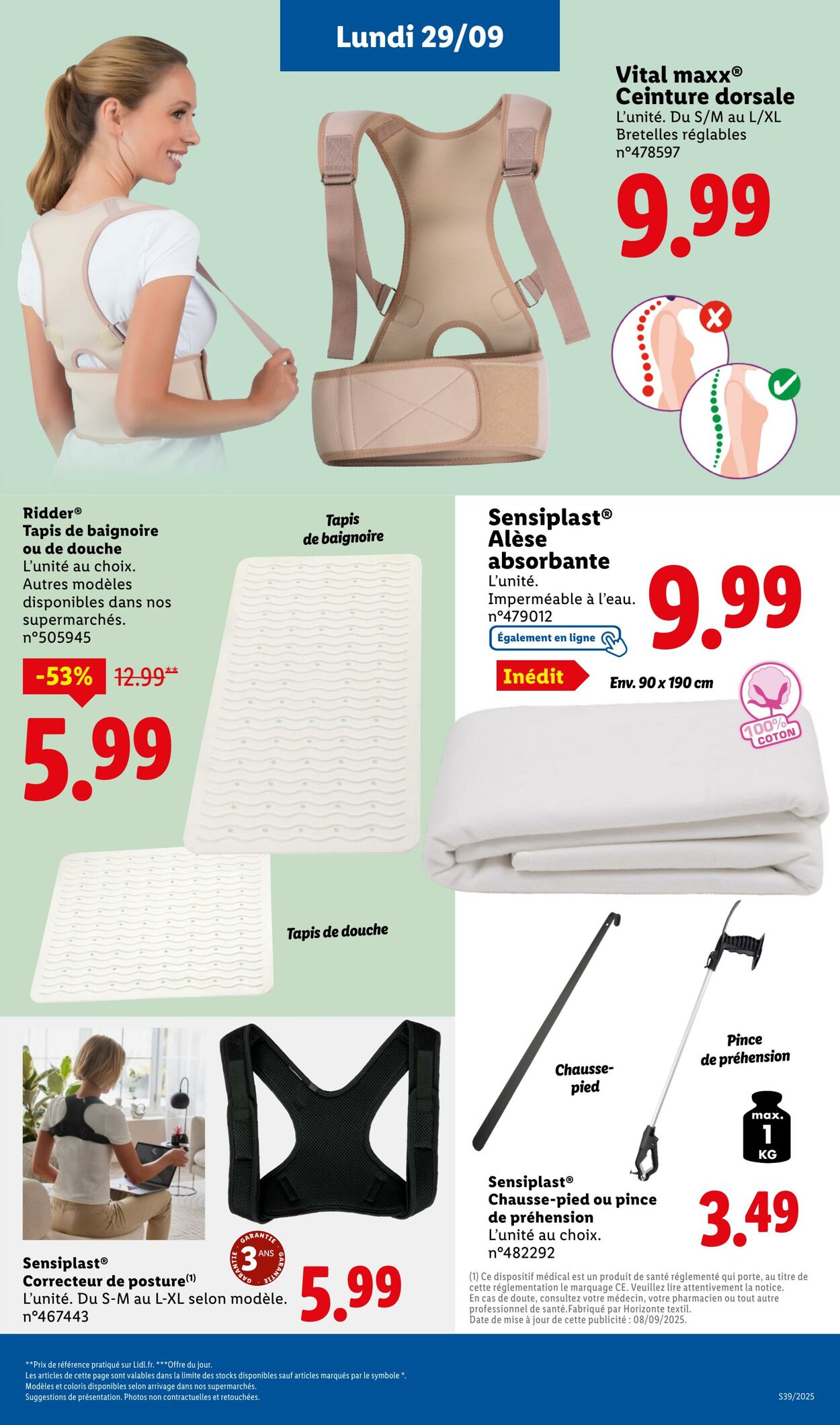 Catalogue Lidl 25.09.2025 - 01.10.2025