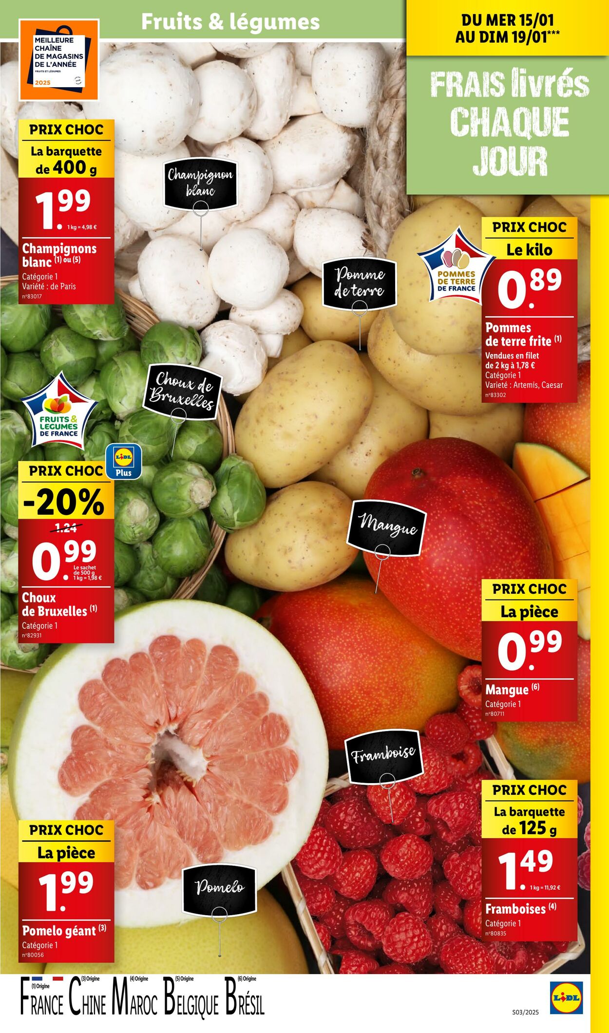 Catalogue Lidl 15.01.2025 - 21.01.2025