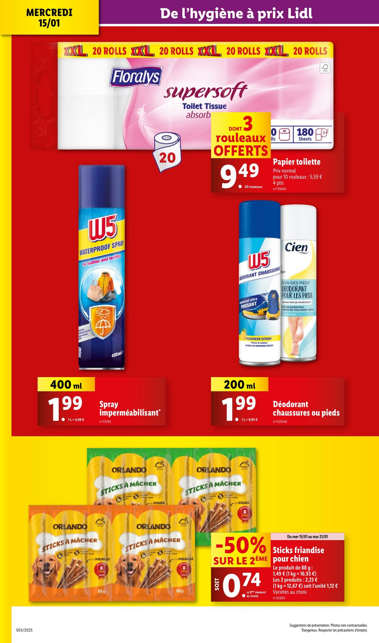 Catalogue Lidl 15.01.2025 - 21.01.2025