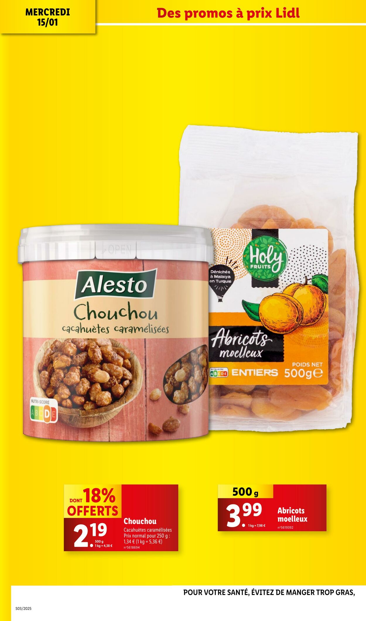 Catalogue Lidl 15.01.2025 - 21.01.2025