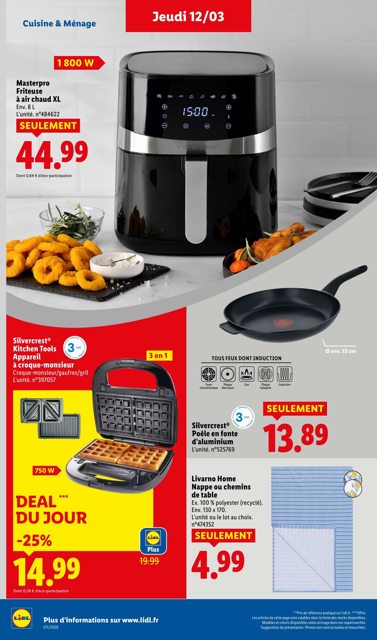 Catalogue Lidl 08.03.2026 - 18.03.2026