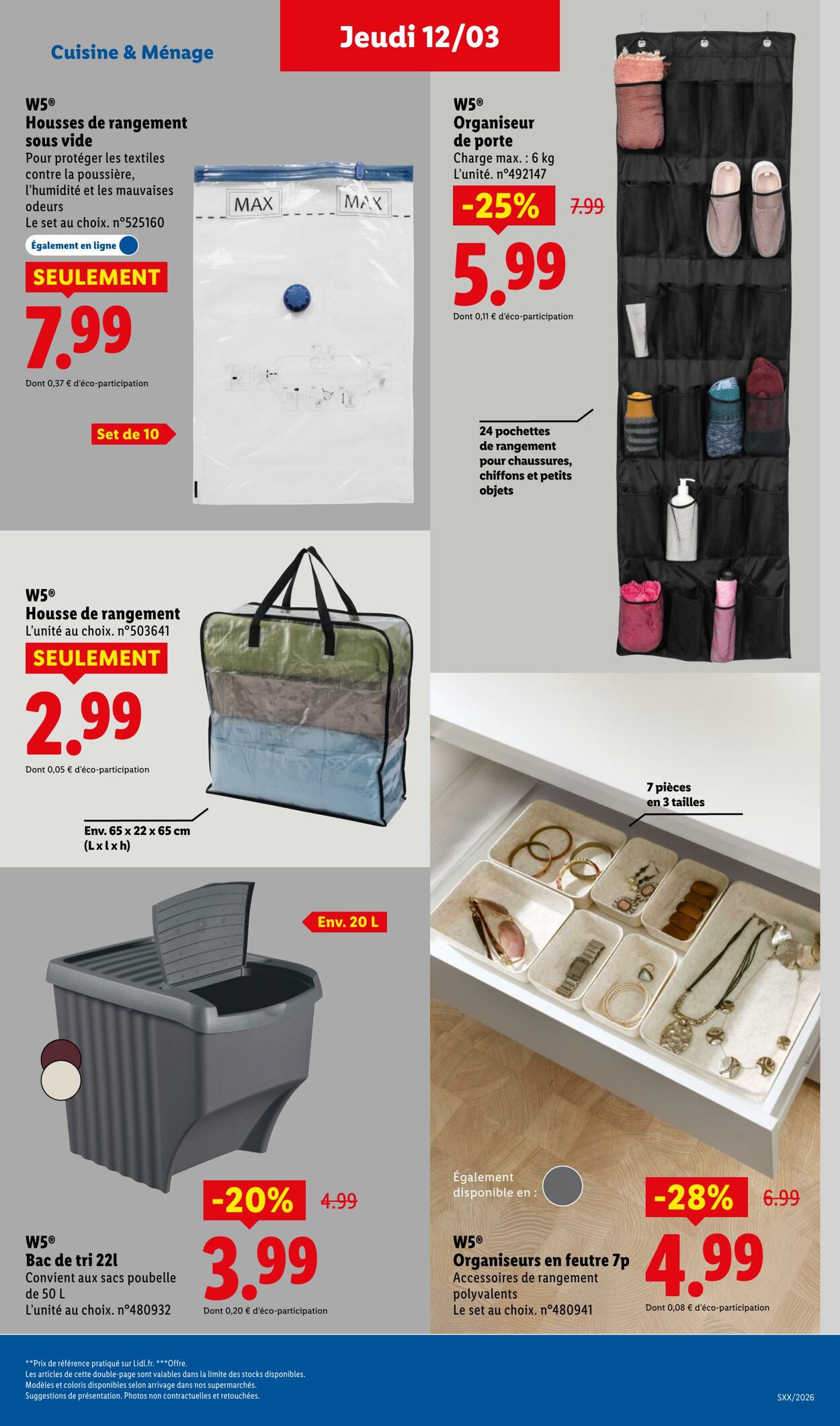 Catalogue Lidl 08.03.2026 - 18.03.2026