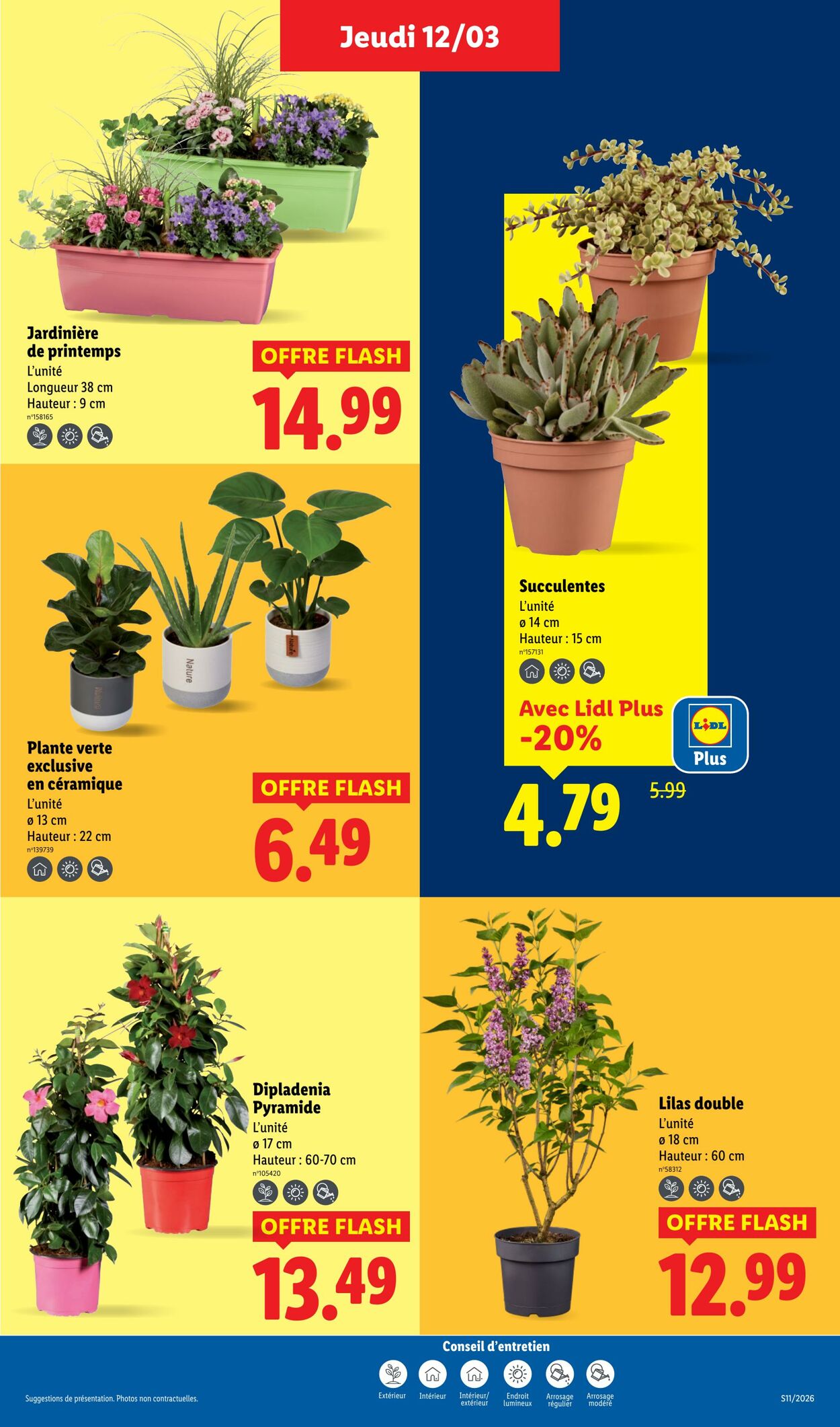 Catalogue Lidl 08.03.2026 - 18.03.2026