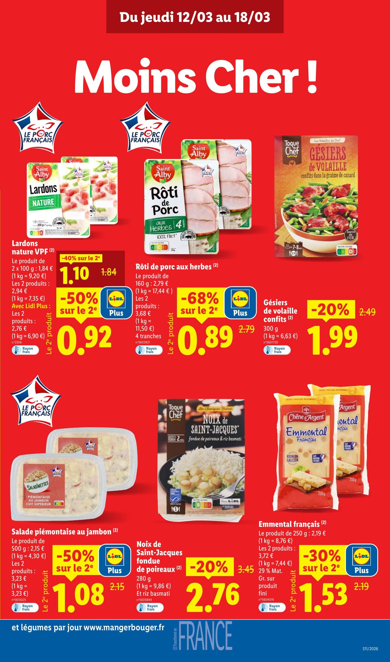 Catalogue Lidl 08.03.2026 - 18.03.2026