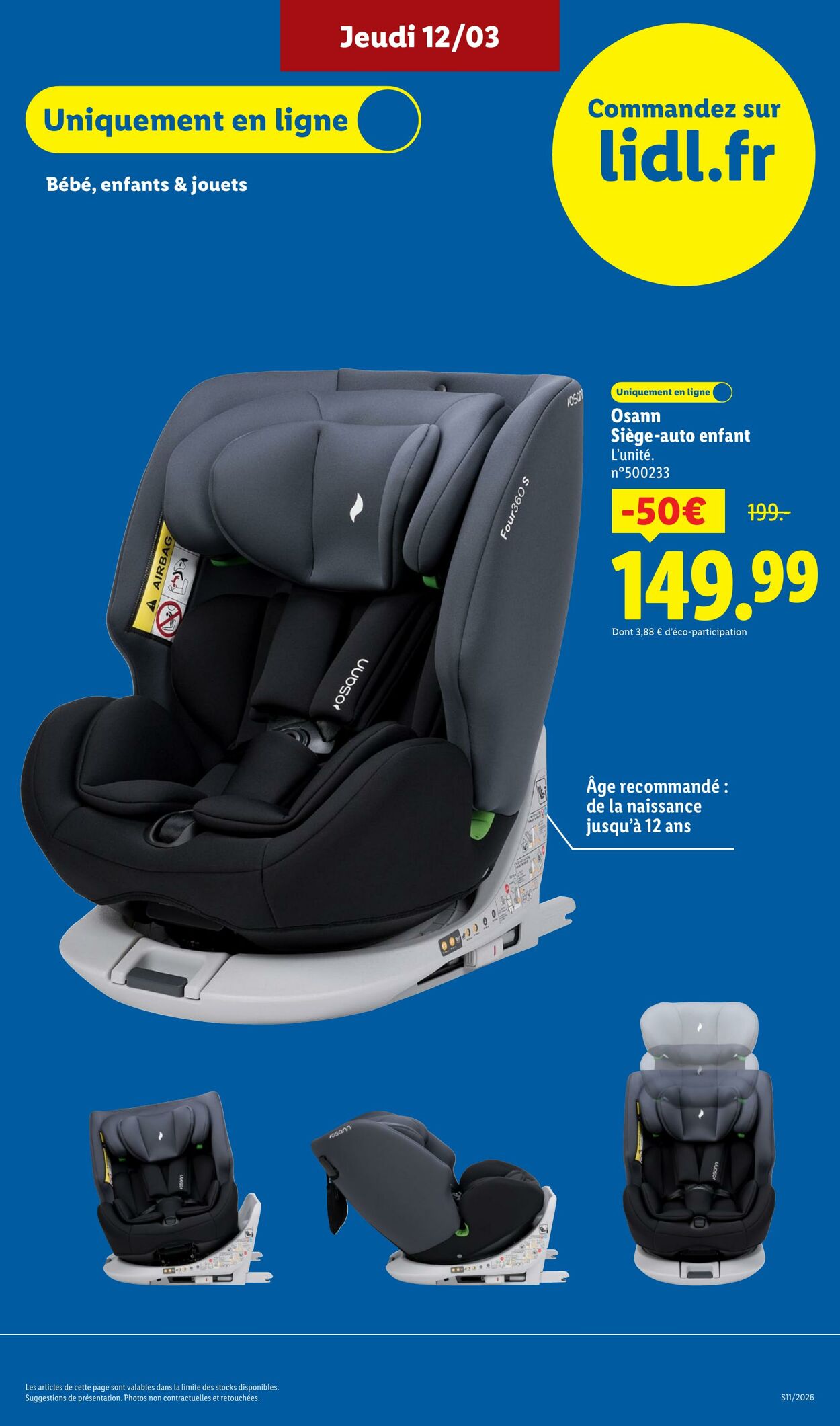 Catalogue Lidl 08.03.2026 - 18.03.2026