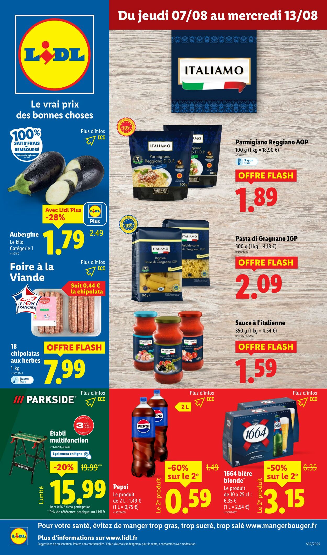 Catalogue Lidl 07.08.2025 - 13.08.2025
