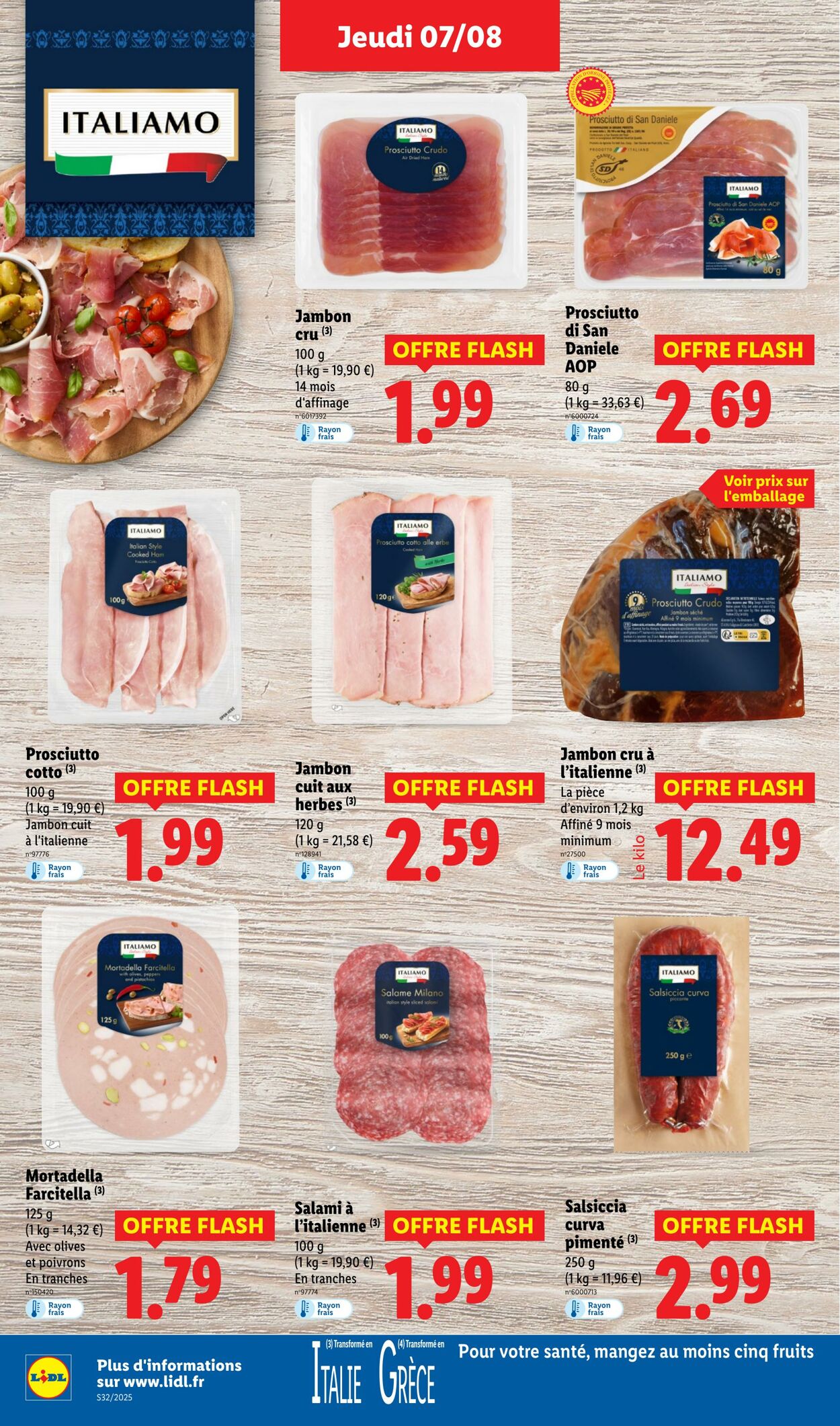 Catalogue Lidl 07.08.2025 - 13.08.2025