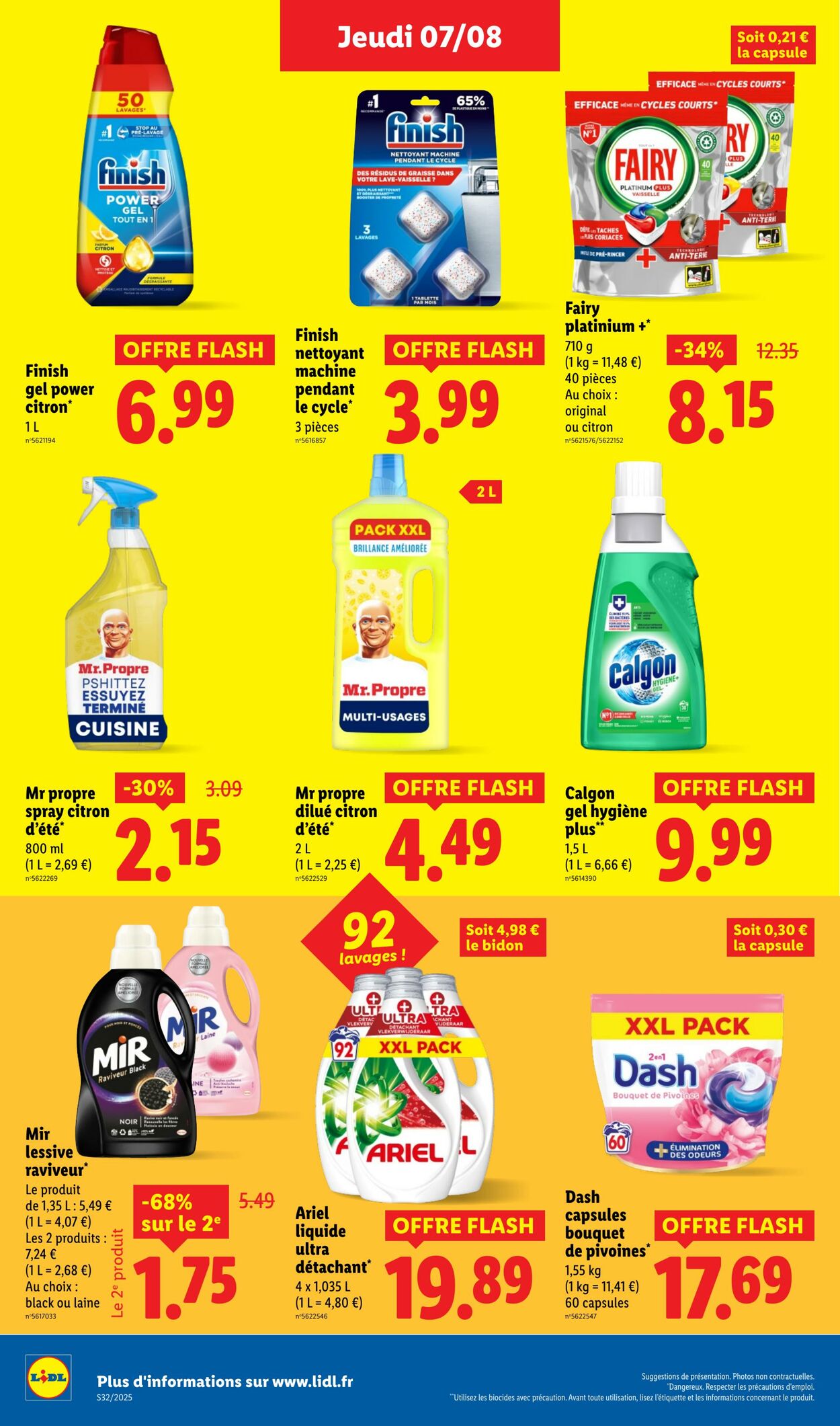 Catalogue Lidl 07.08.2025 - 13.08.2025