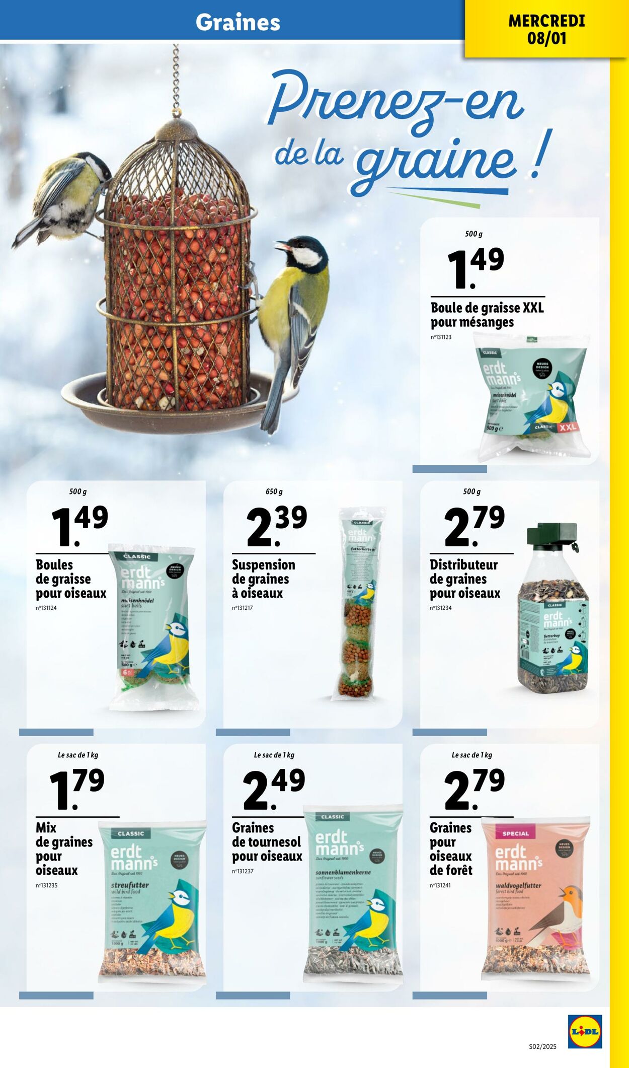 Catalogue Lidl 08.01.2025 - 14.01.2025