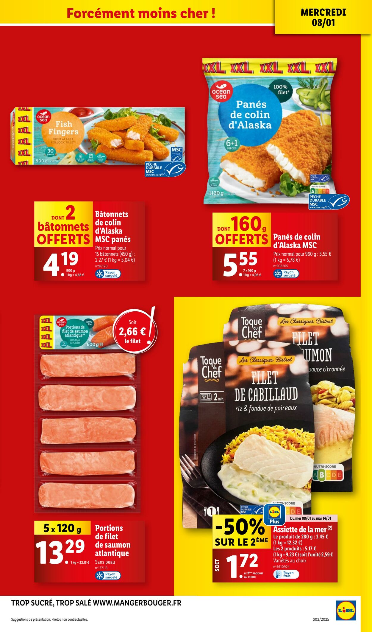 Catalogue Lidl 08.01.2025 - 14.01.2025