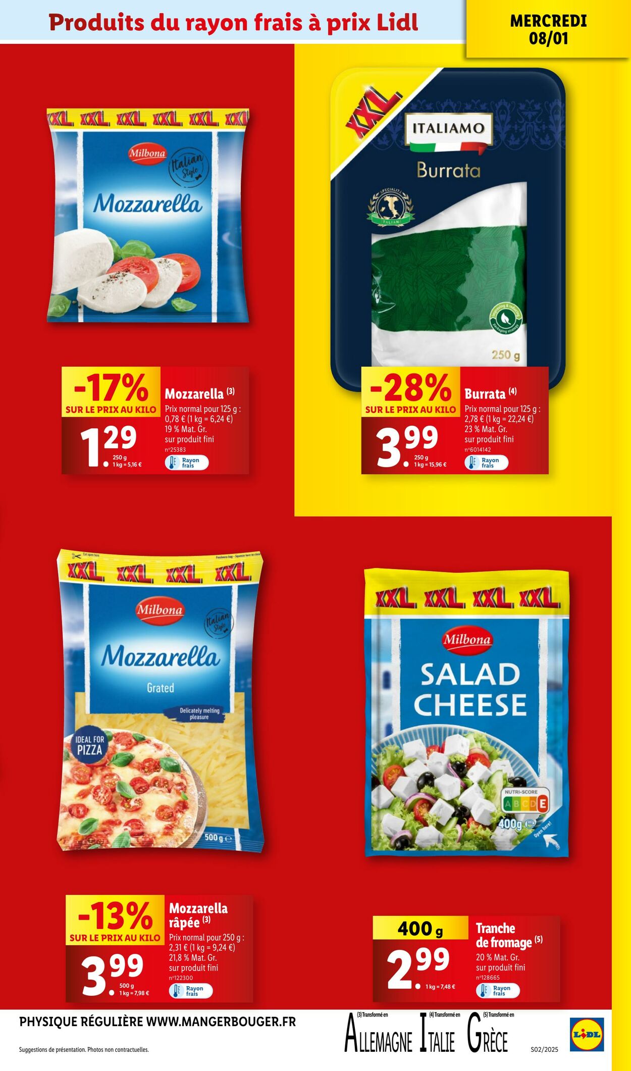 Catalogue Lidl 08.01.2025 - 14.01.2025