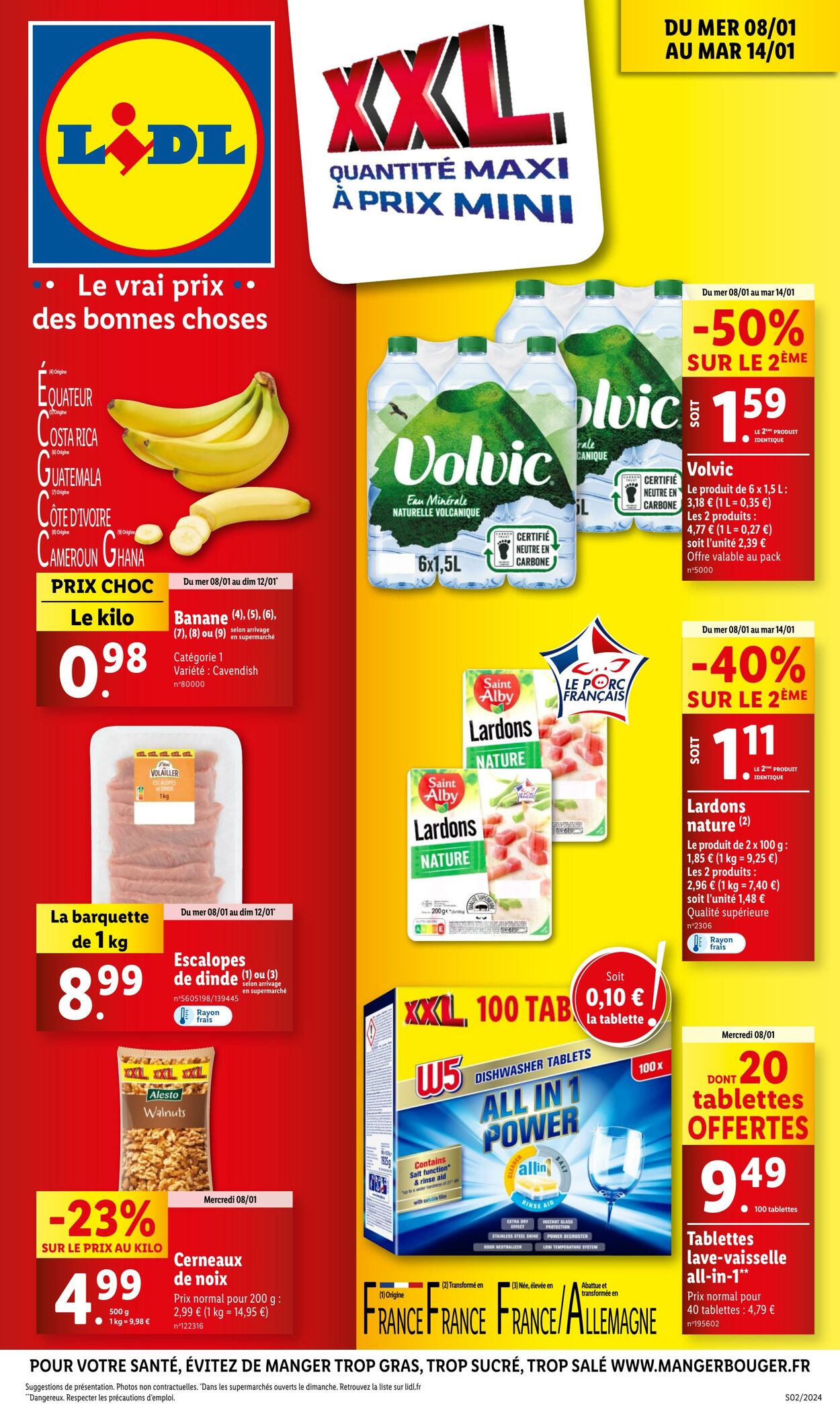 Catalogue Lidl - Les promos de la semaine 8 janv. 2025 - 14 janv. 2025