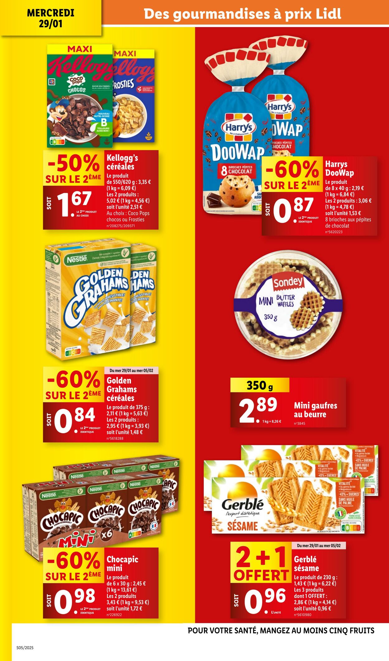 Catalogue Lidl 29.01.2025 - 05.02.2025