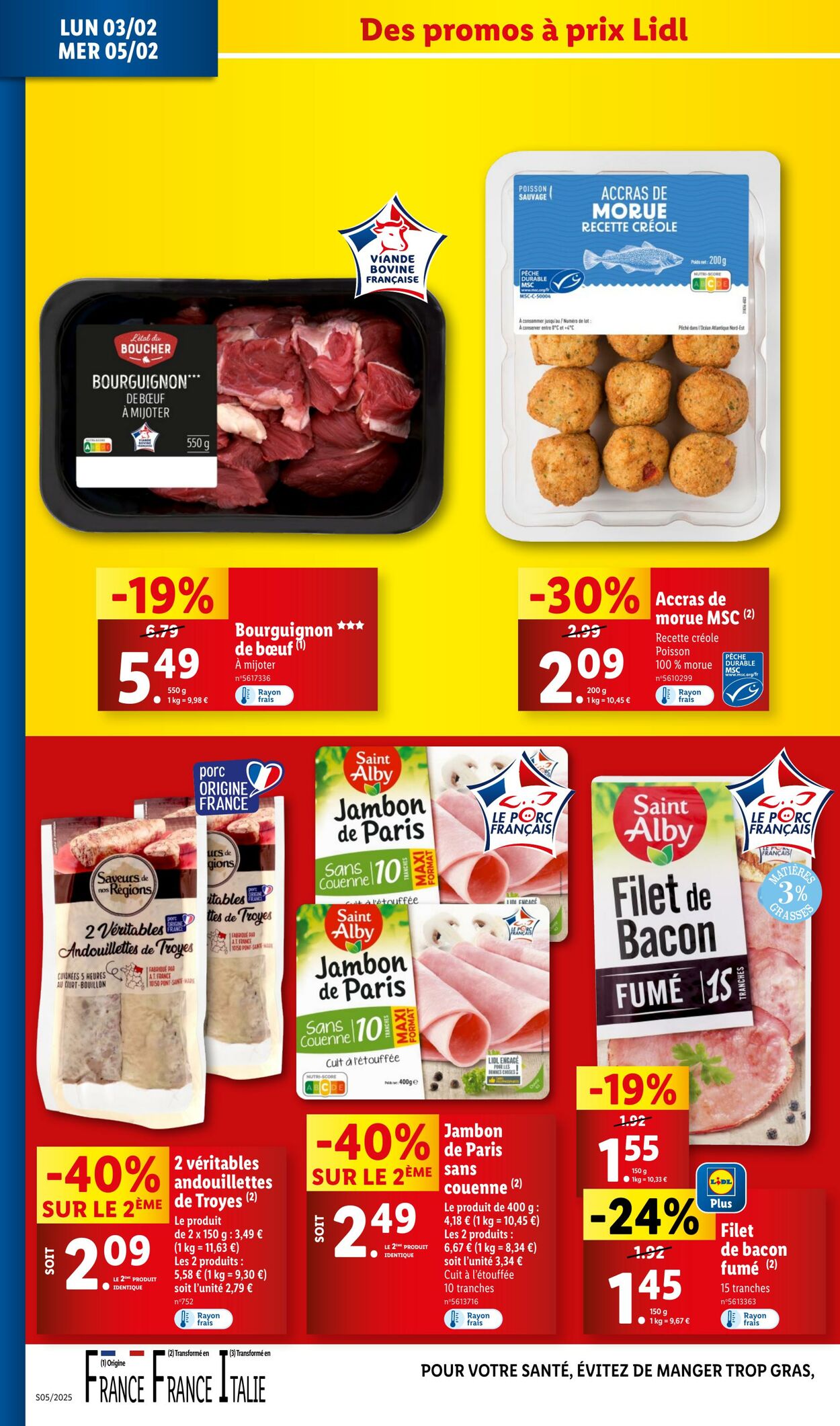 Catalogue Lidl 29.01.2025 - 05.02.2025