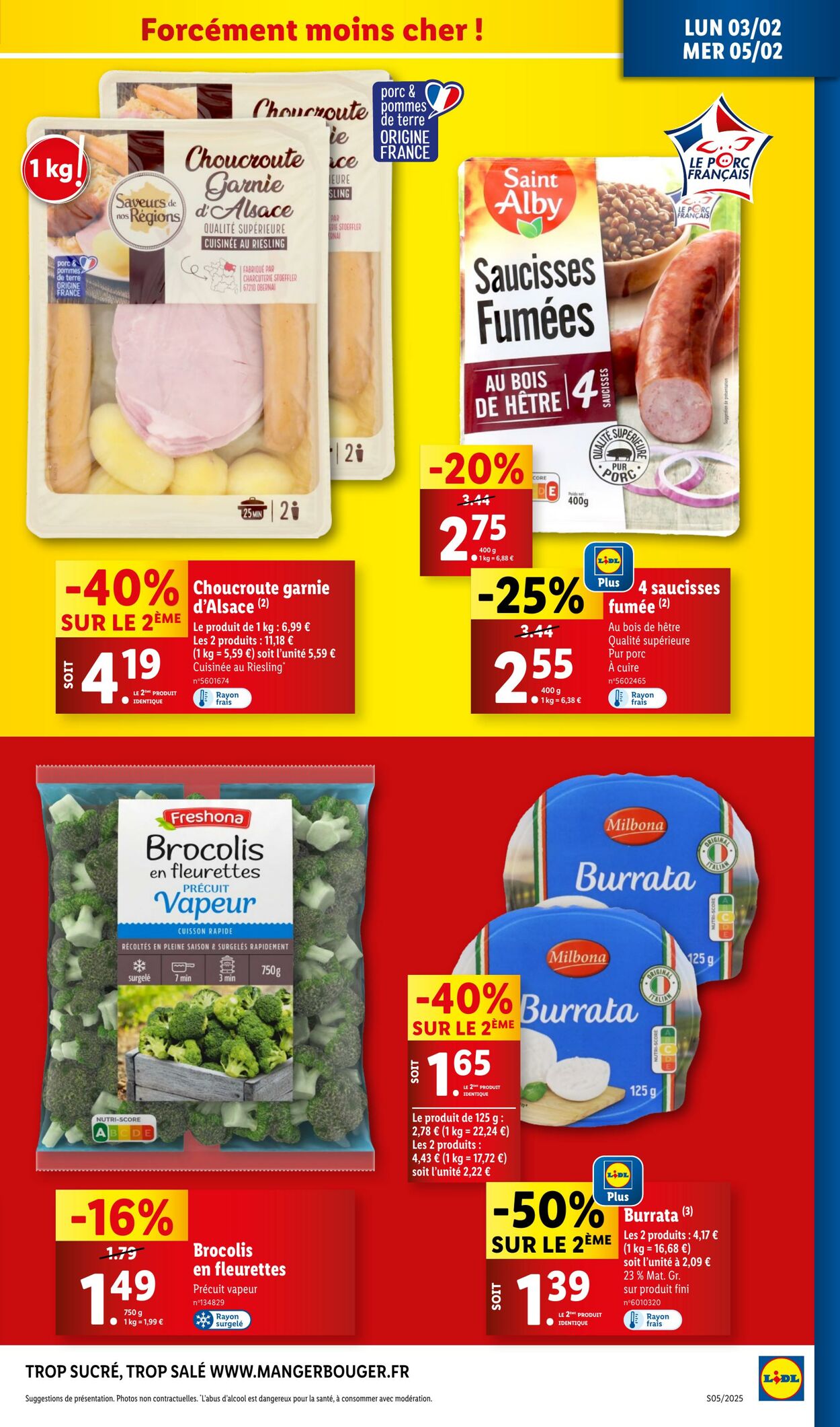 Catalogue Lidl 29.01.2025 - 05.02.2025