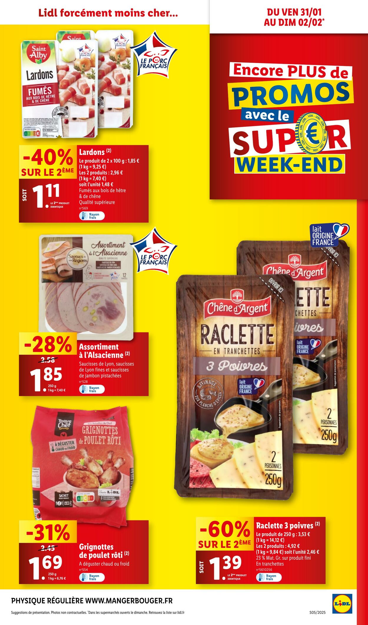 Catalogue Lidl 29.01.2025 - 05.02.2025