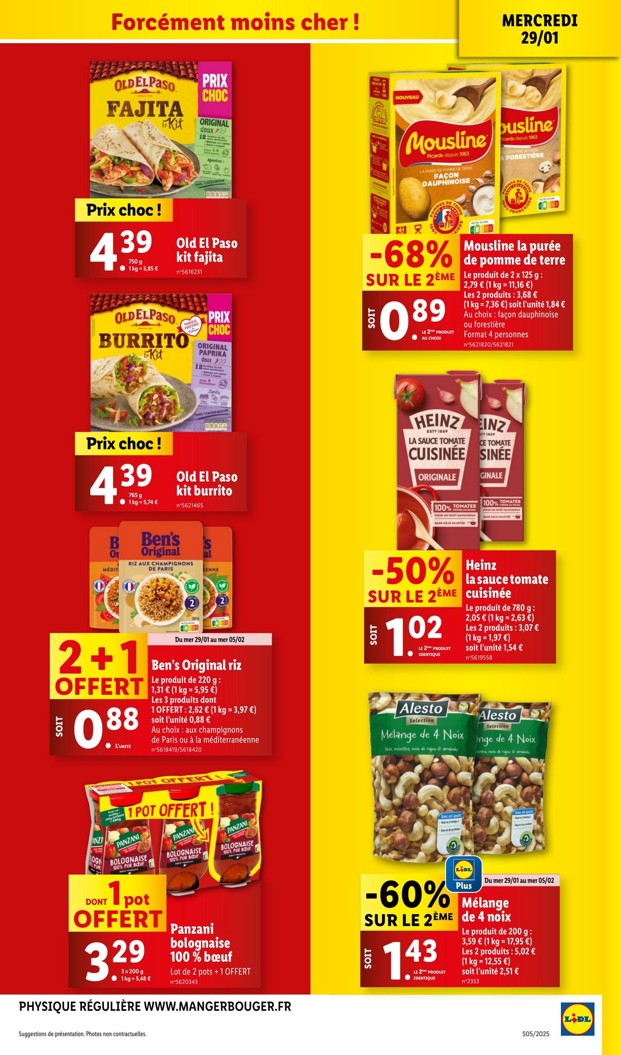 Catalogue Lidl 29.01.2025 - 05.02.2025