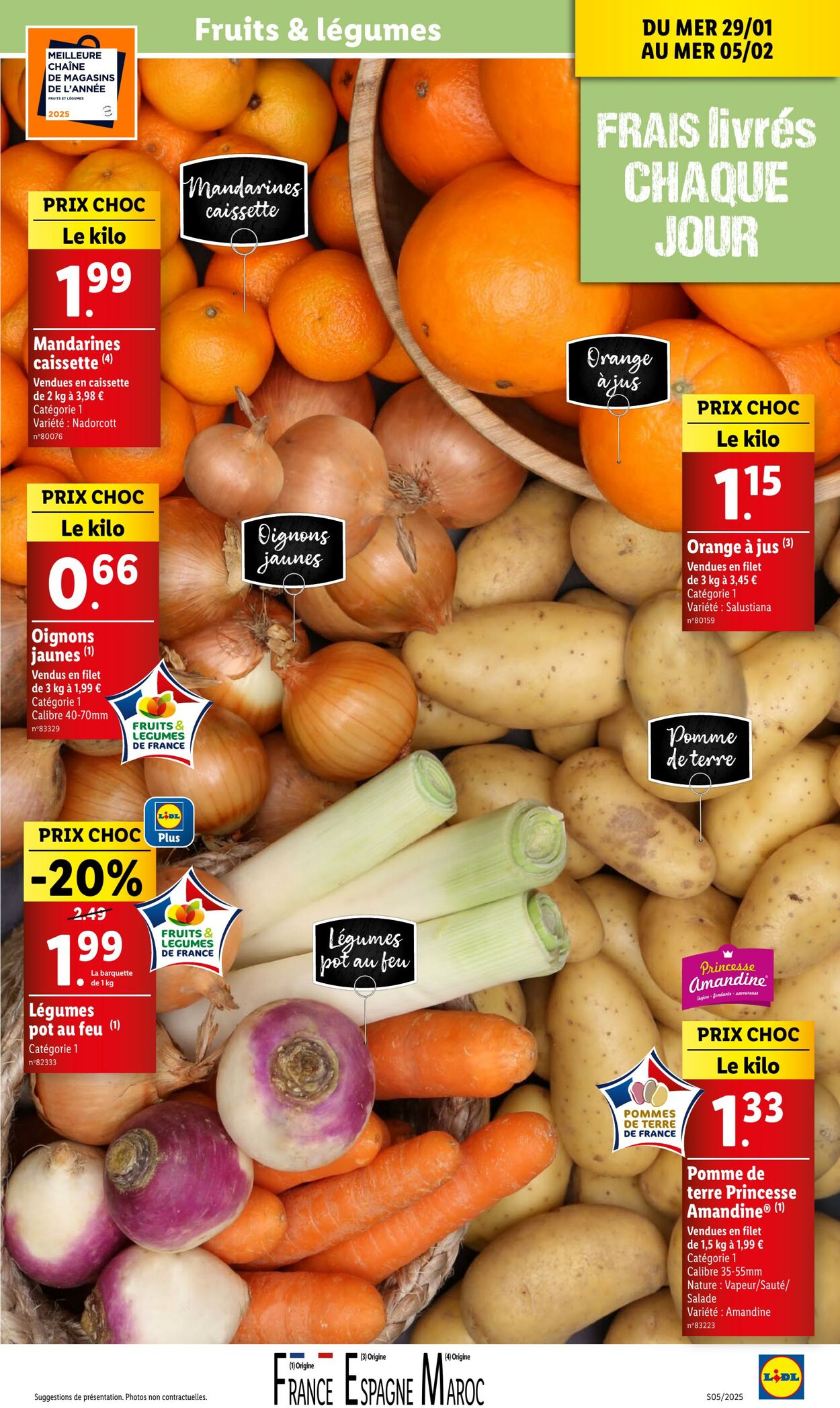 Catalogue Lidl 29.01.2025 - 05.02.2025