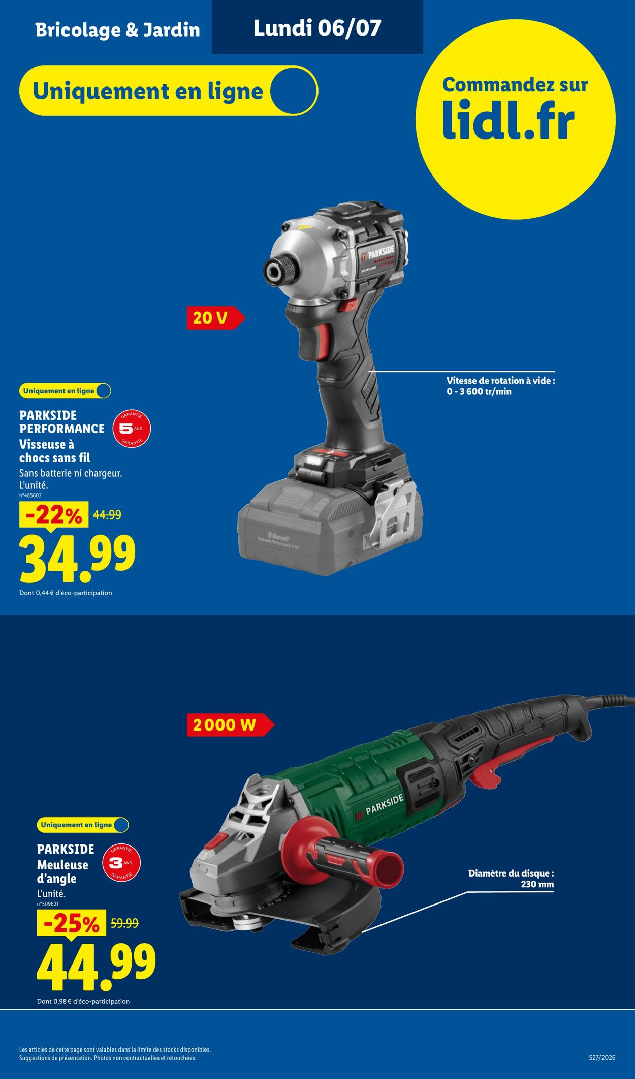 Catalogue Lidl 28.06.2026 - 08.07.2026