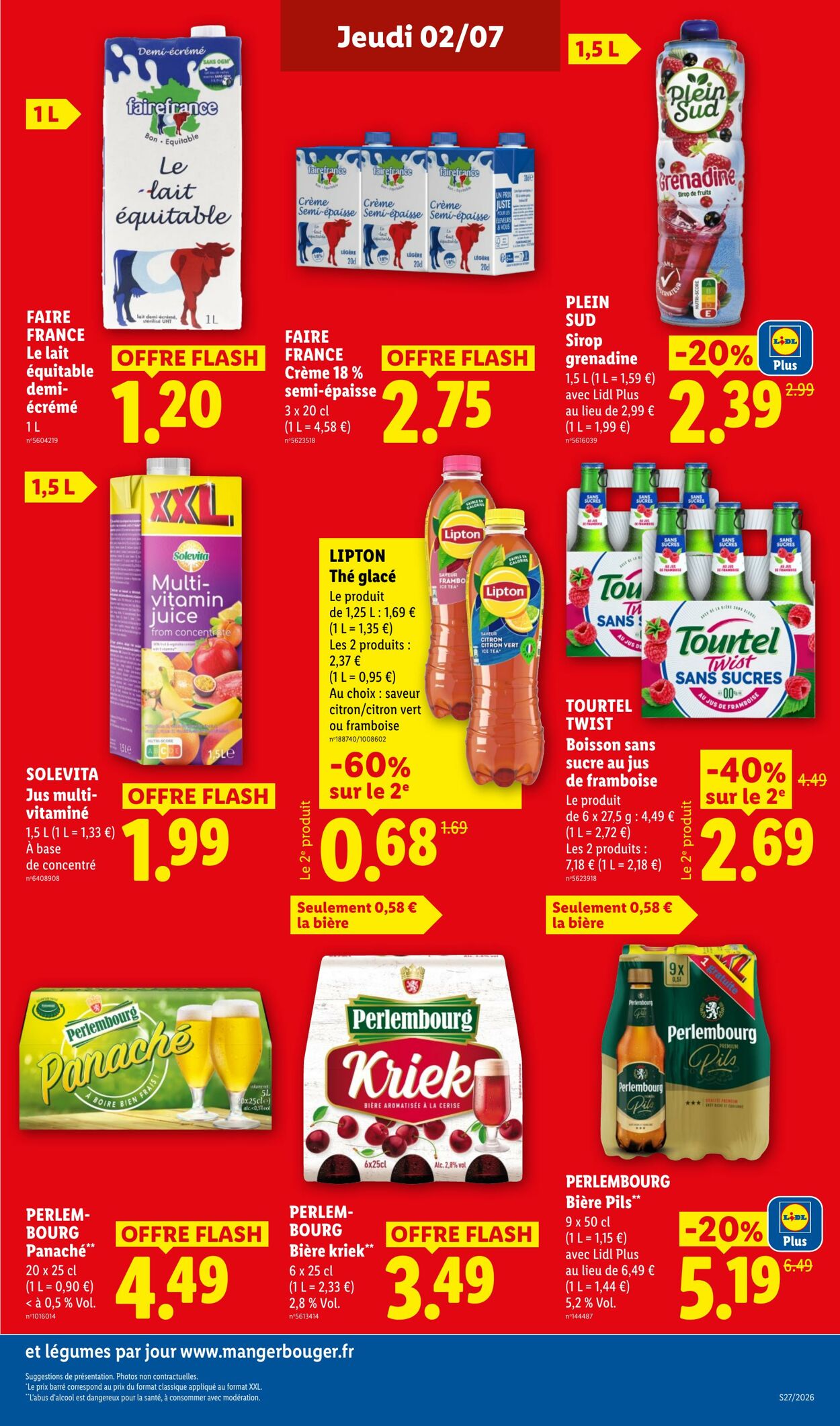 Catalogue Lidl 28.06.2026 - 08.07.2026