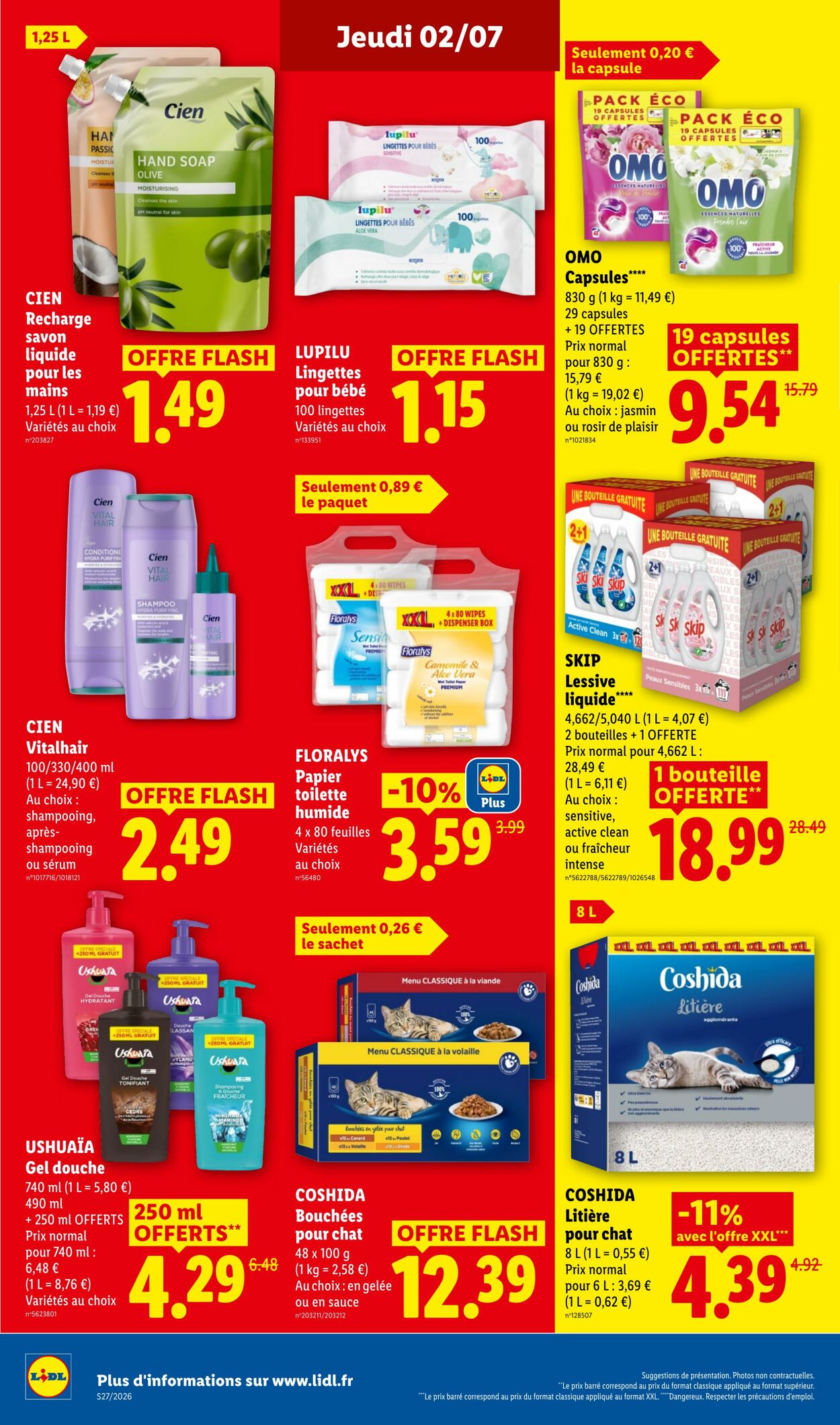 Catalogue Lidl 28.06.2026 - 08.07.2026