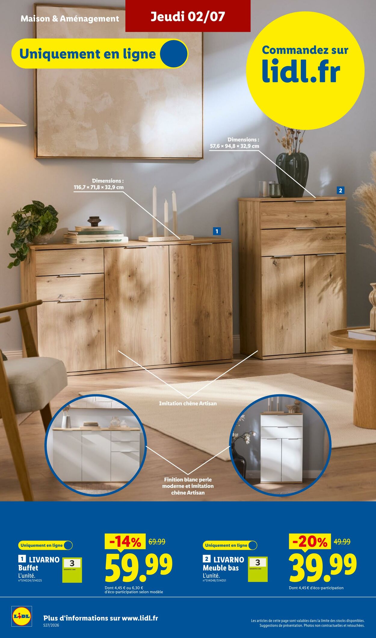 Catalogue Lidl 28.06.2026 - 08.07.2026