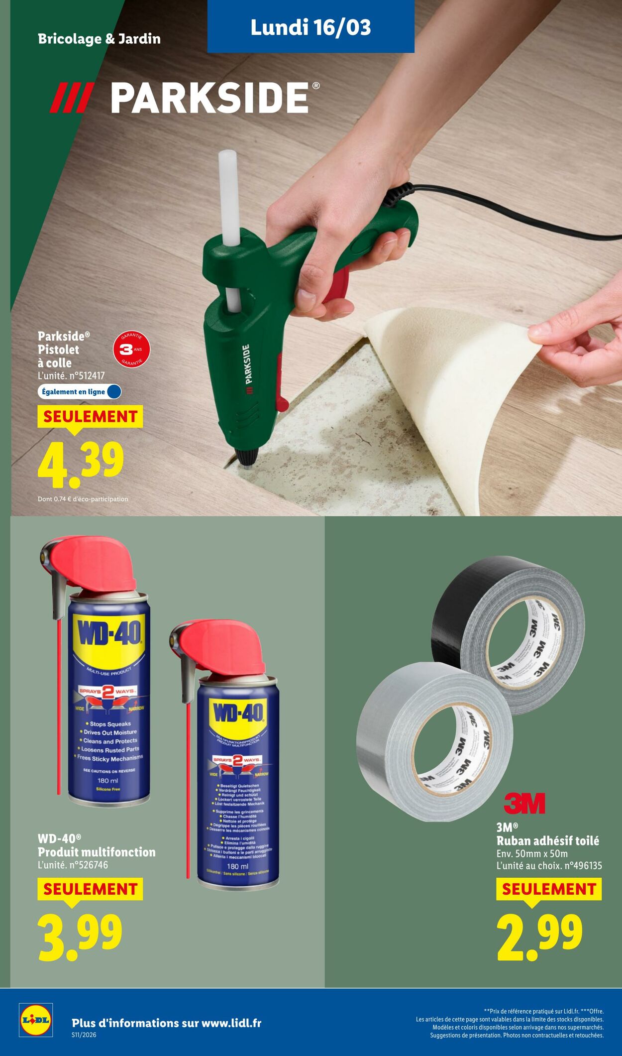 Catalogue Lidl 08.03.2026 - 18.03.2026