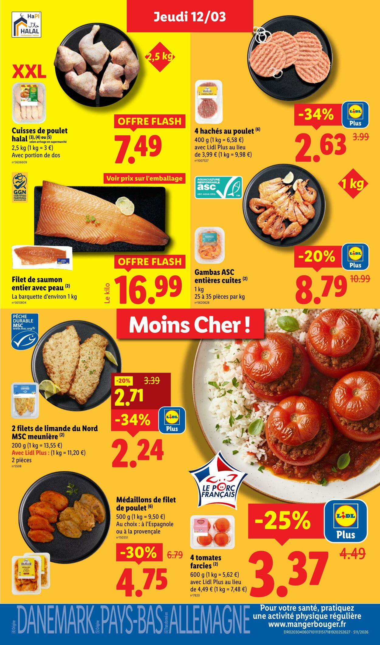 Catalogue Lidl 08.03.2026 - 18.03.2026