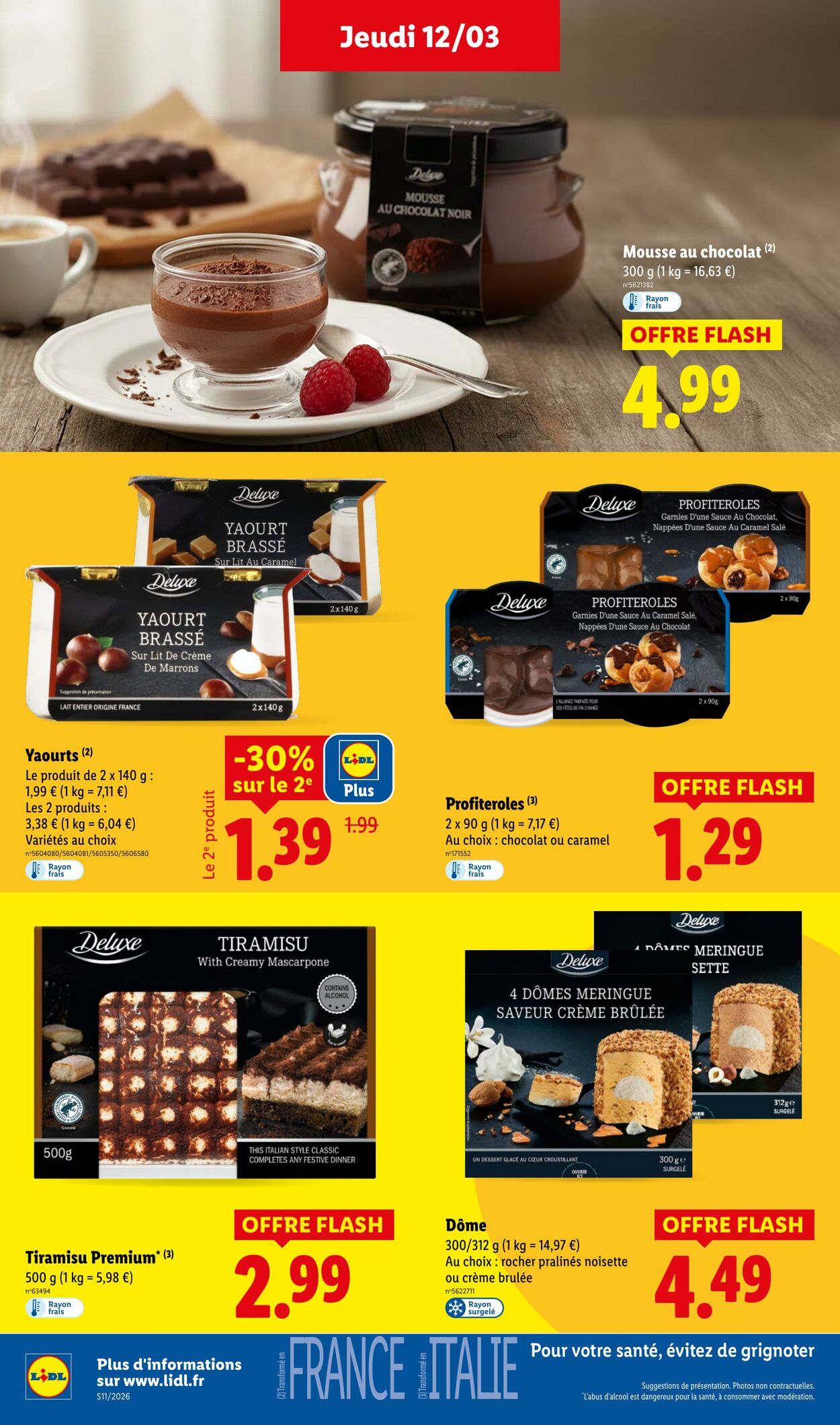Catalogue Lidl 08.03.2026 - 18.03.2026