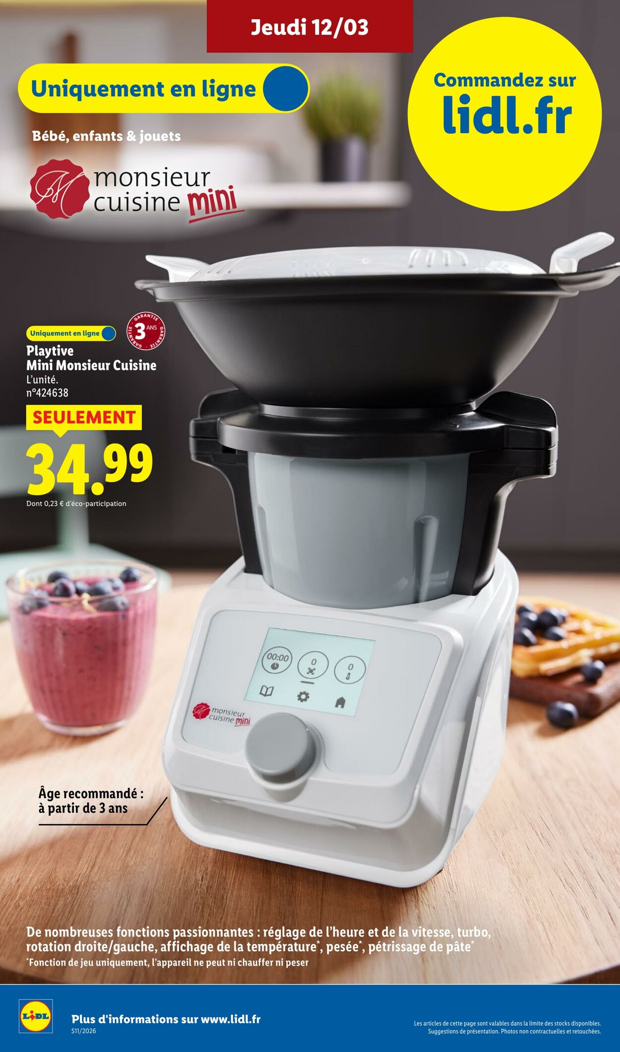 Catalogue Lidl 08.03.2026 - 18.03.2026