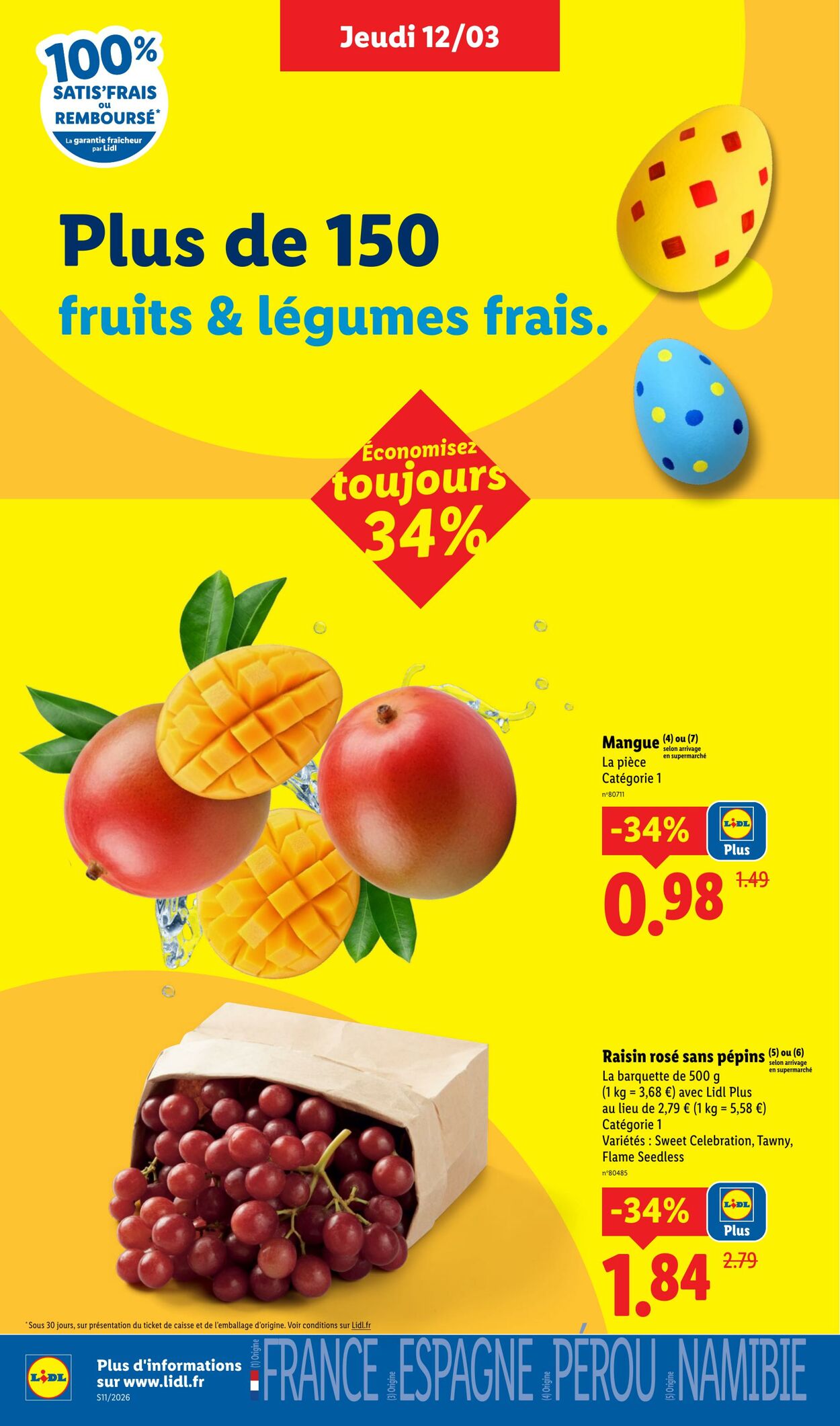 Catalogue Lidl 08.03.2026 - 18.03.2026