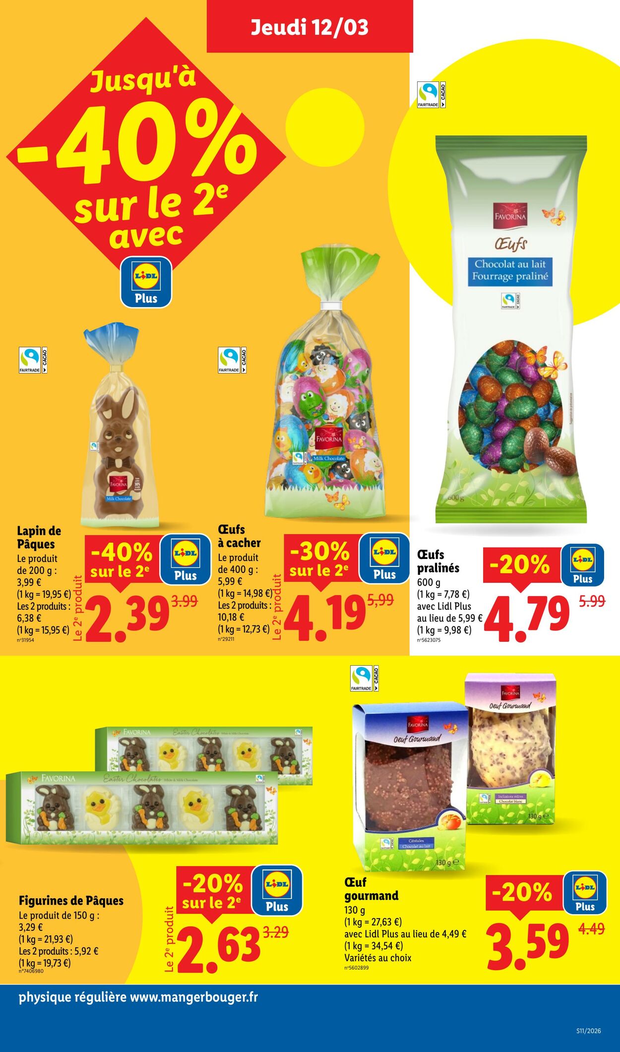Catalogue Lidl 08.03.2026 - 18.03.2026