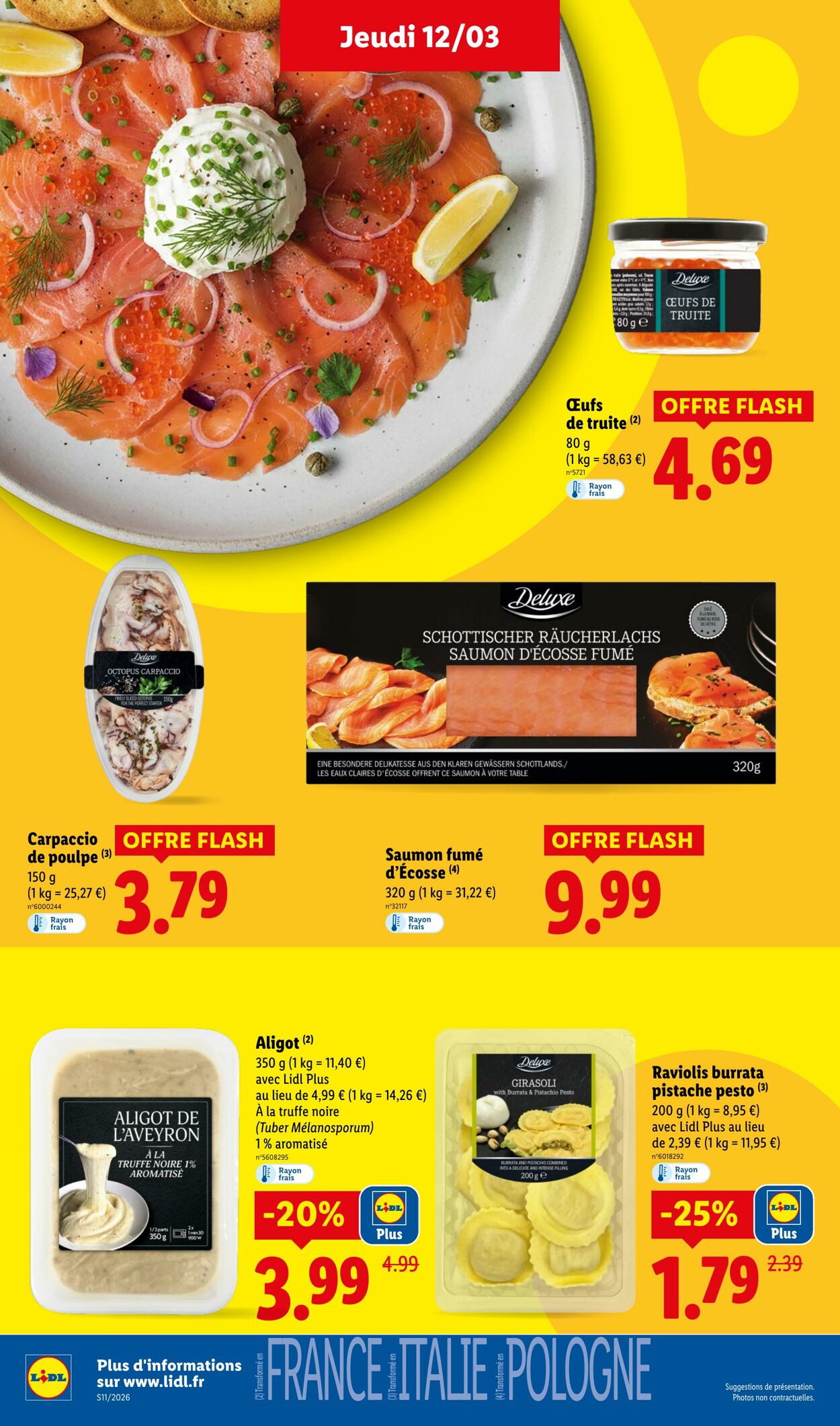 Catalogue Lidl 08.03.2026 - 18.03.2026