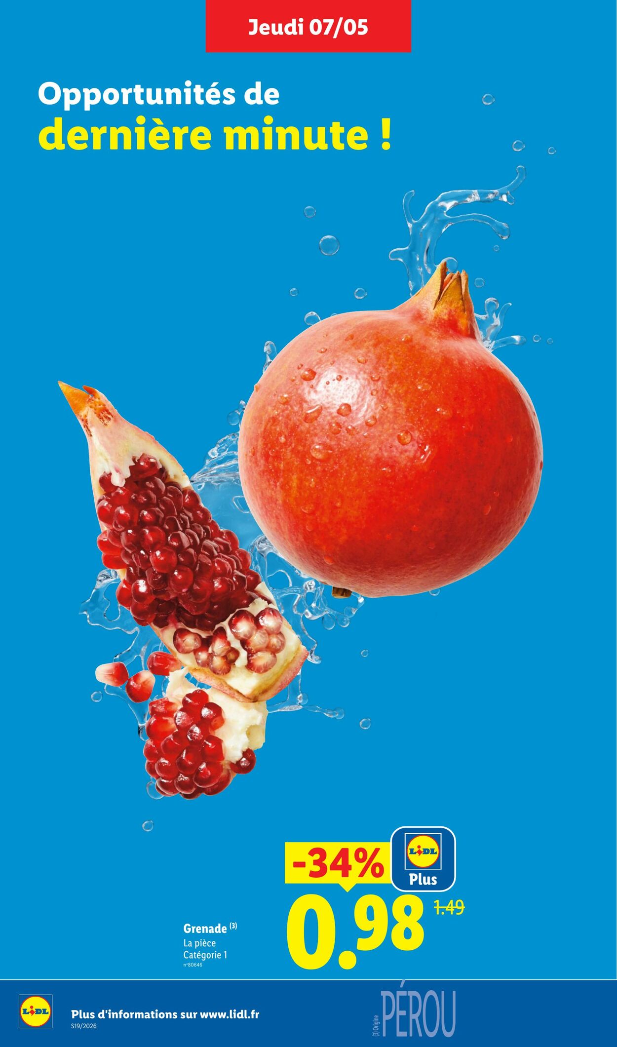 Catalogue Lidl 03.05.2026 - 13.05.2026