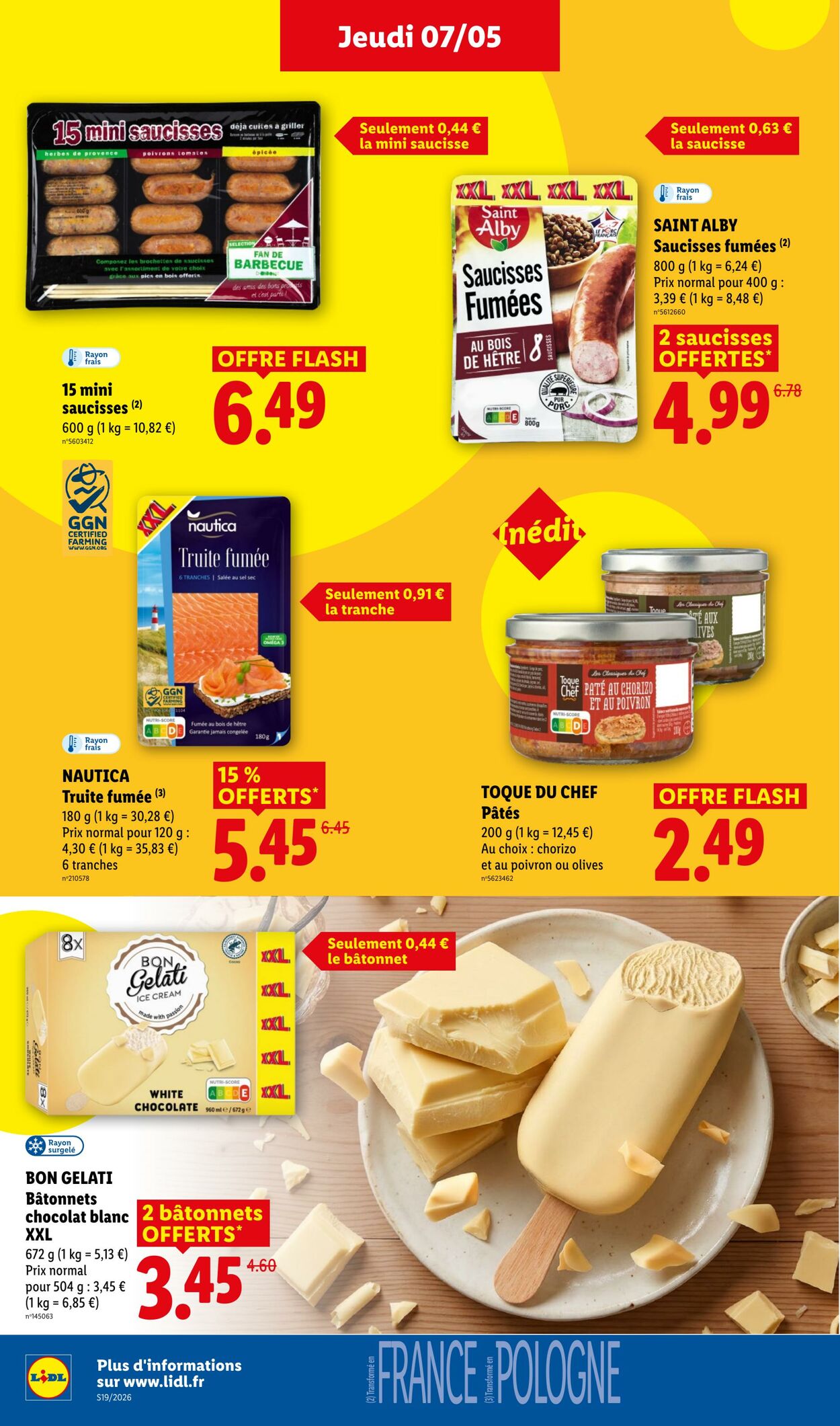 Catalogue Lidl 03.05.2026 - 13.05.2026
