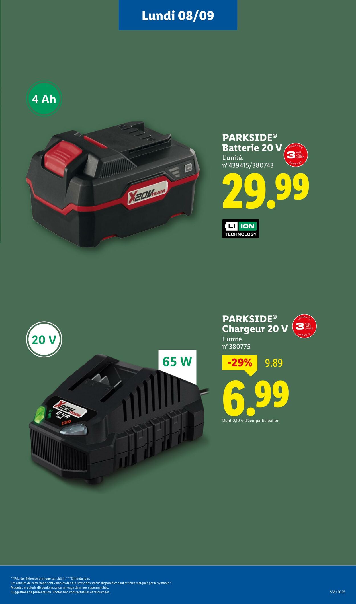 Catalogue Lidl 04.09.2025 - 10.09.2025