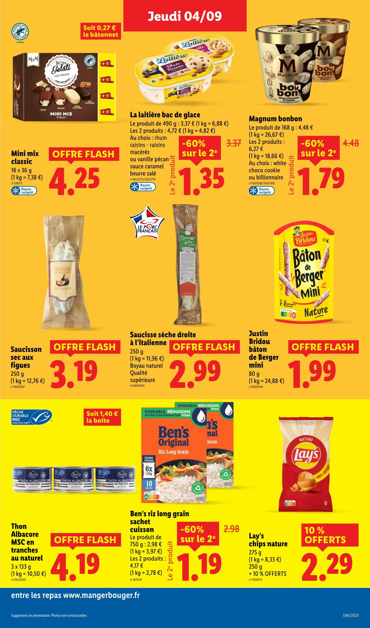 Catalogue Lidl 04.09.2025 - 10.09.2025