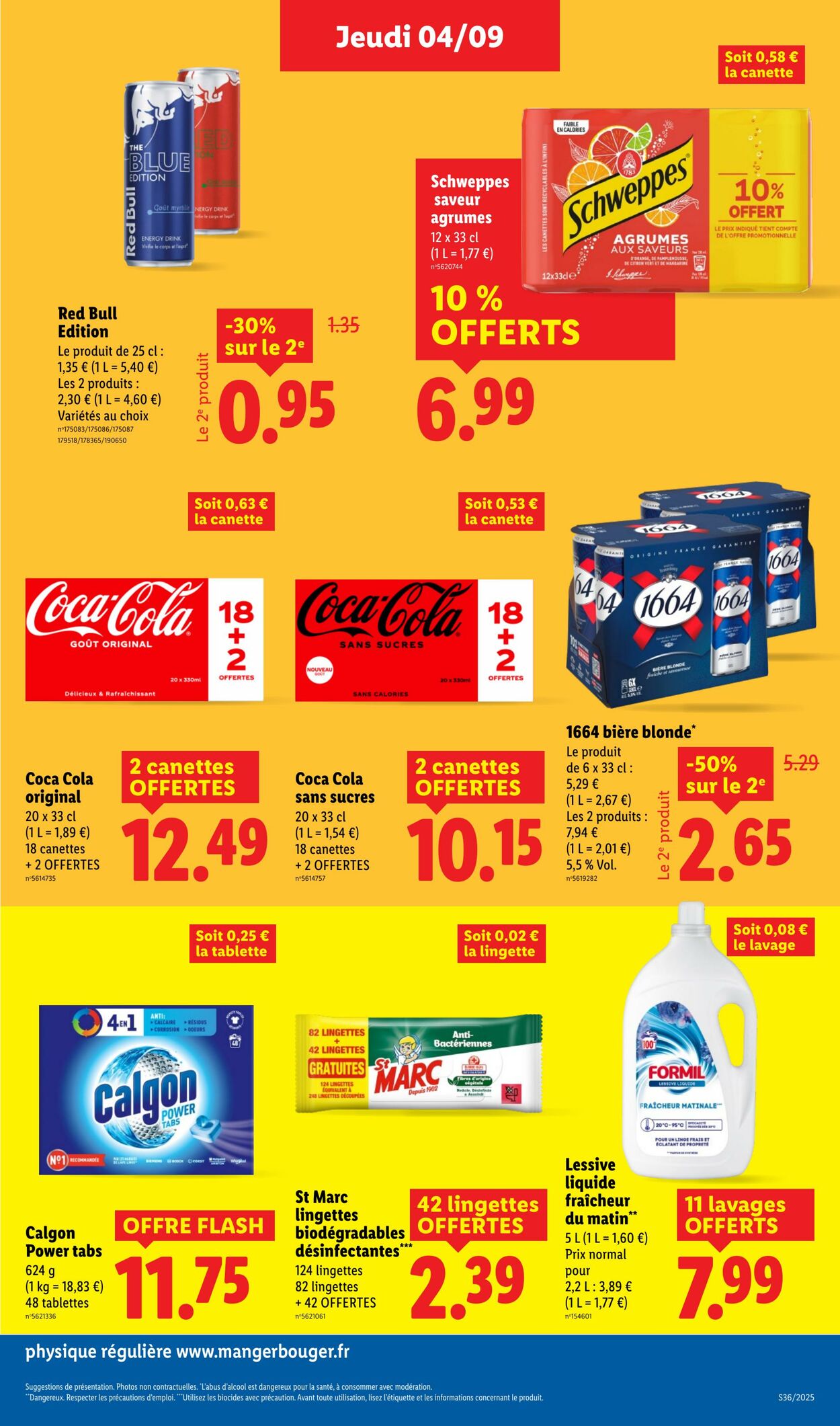 Catalogue Lidl 04.09.2025 - 10.09.2025