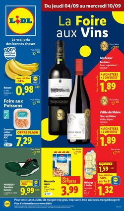 Catalogue Lidl 04.09.2025 - 10.09.2025