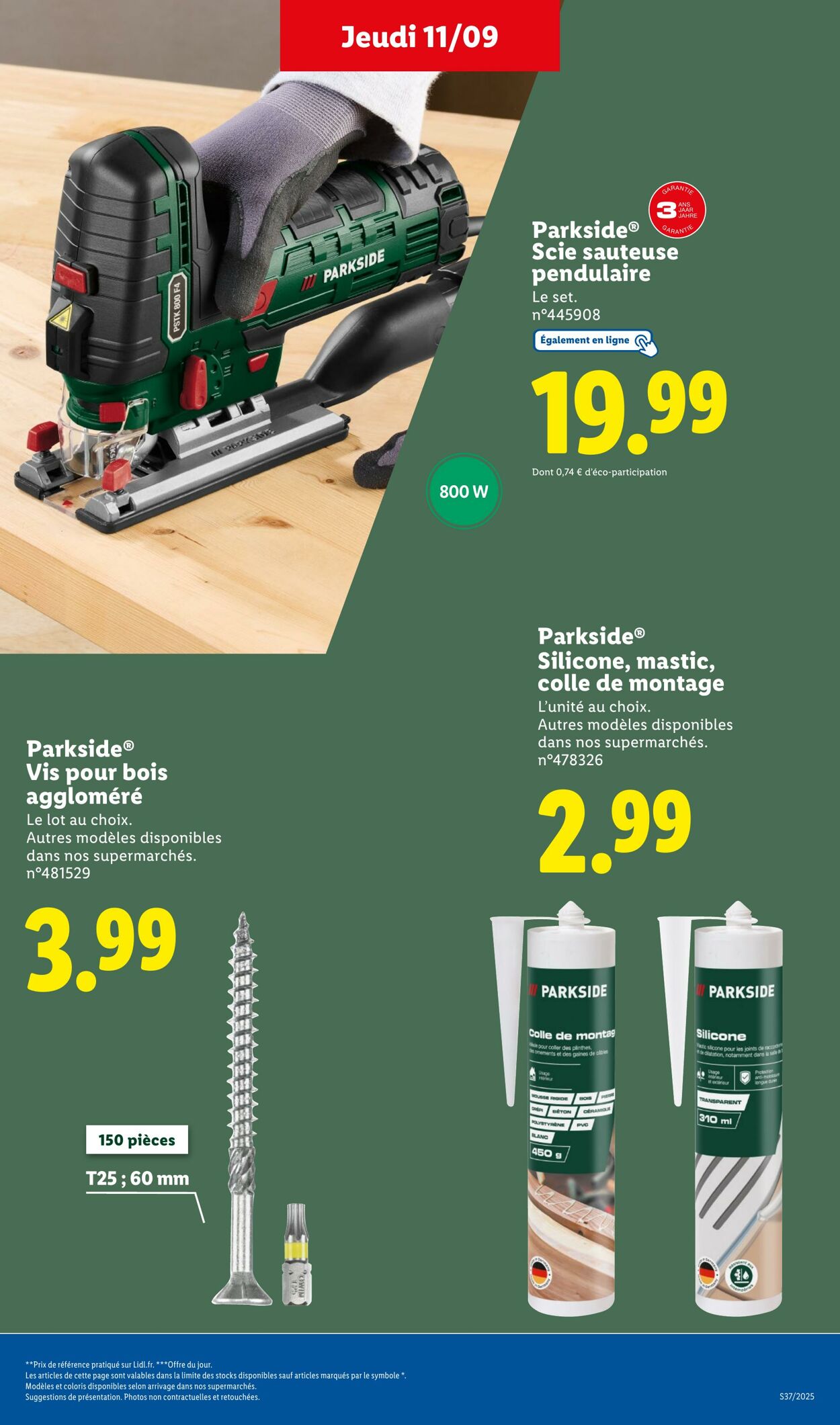 Catalogue Lidl 11.09.2025 - 17.09.2025