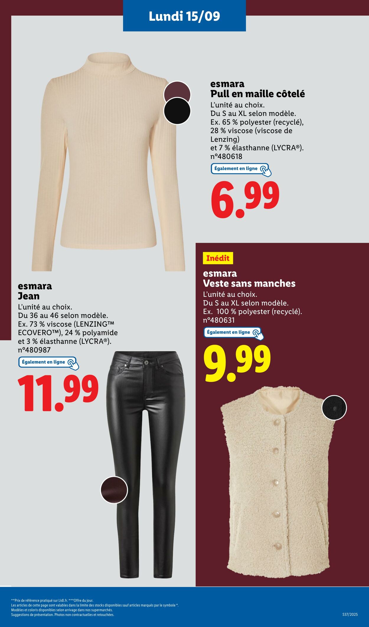 Catalogue Lidl 11.09.2025 - 17.09.2025