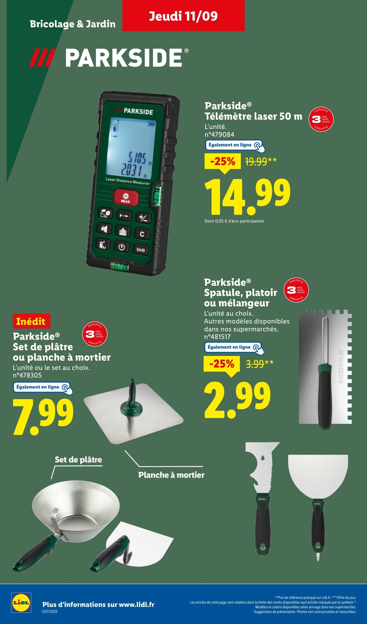 Catalogue Lidl 11.09.2025 - 17.09.2025