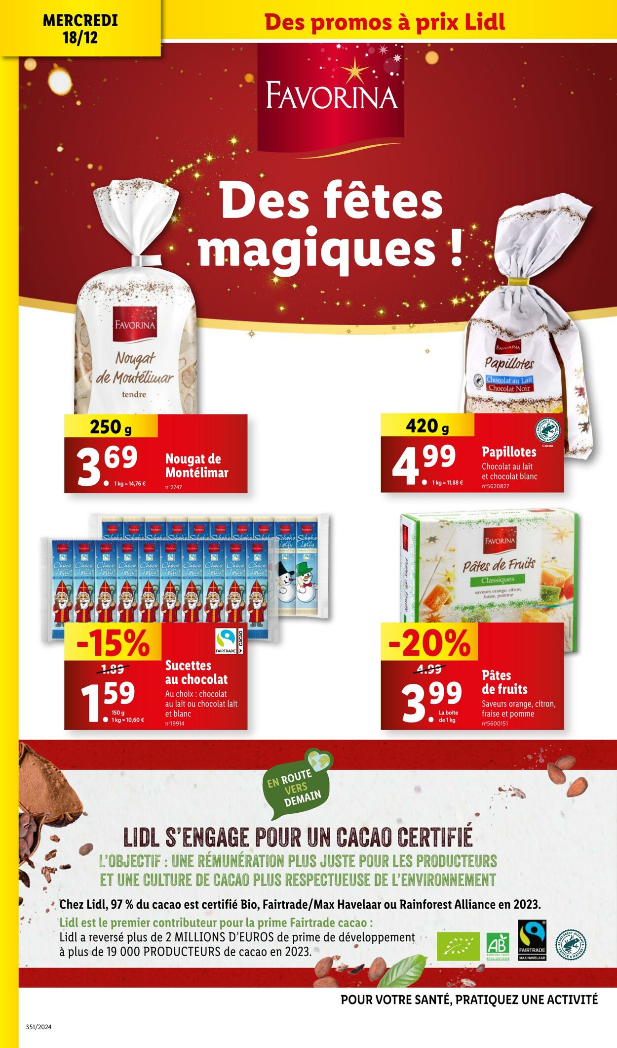 Catalogue Lidl 18.12.2024 - 24.12.2024