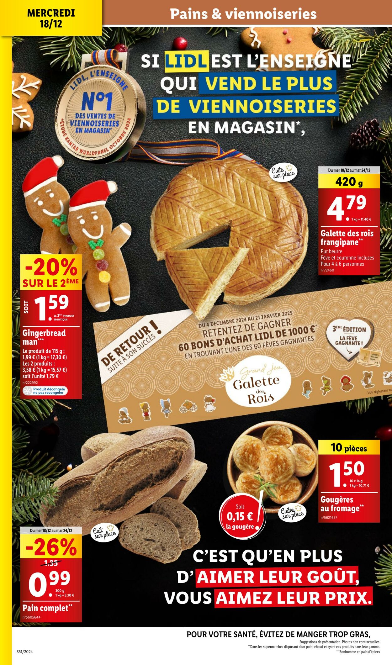 Catalogue Lidl 18.12.2024 - 24.12.2024