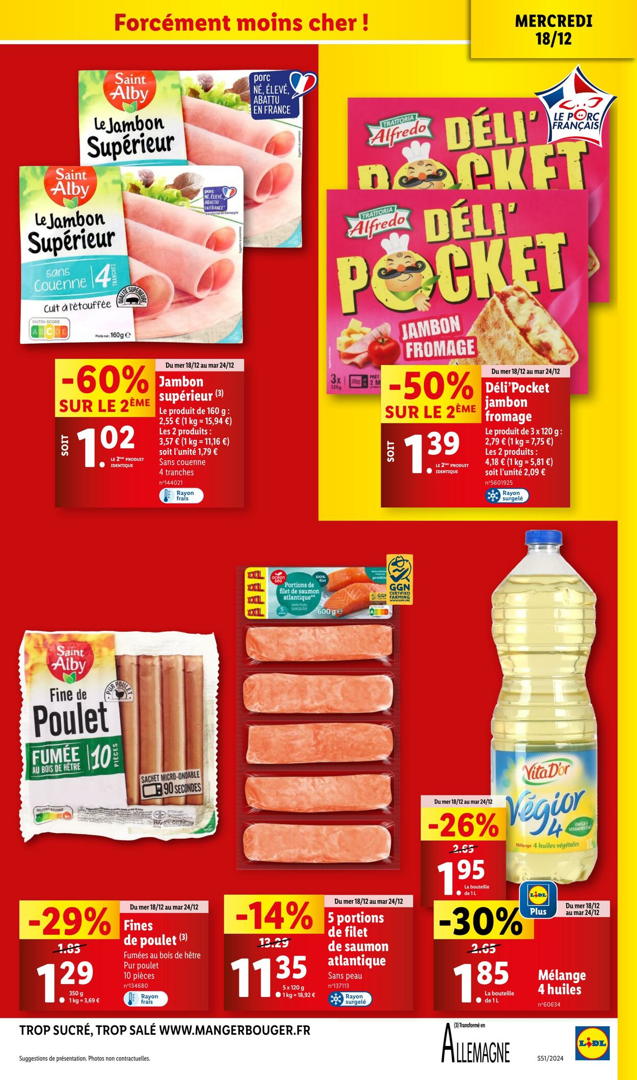 Catalogue Lidl 18.12.2024 - 24.12.2024