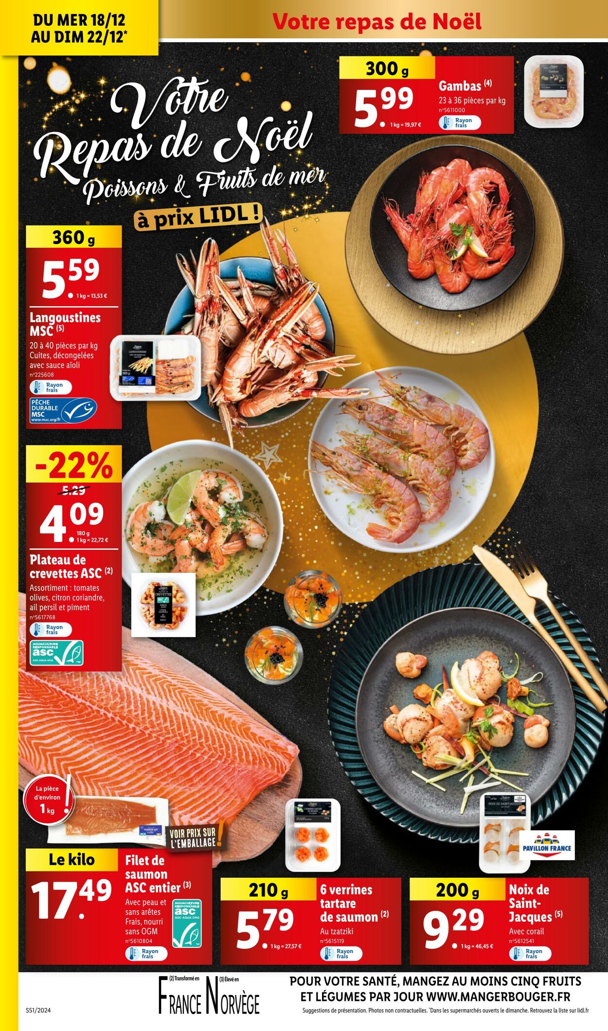 Catalogue Lidl 18.12.2024 - 24.12.2024