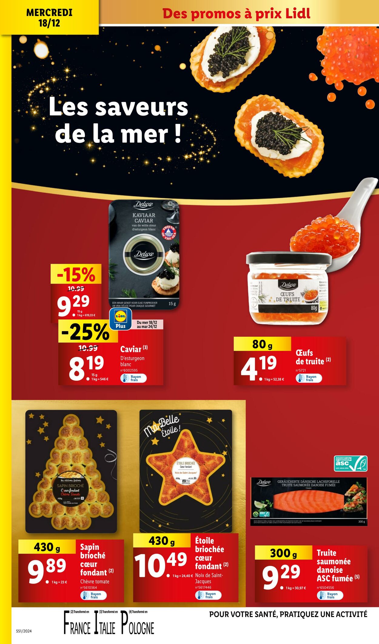 Catalogue Lidl 18.12.2024 - 24.12.2024