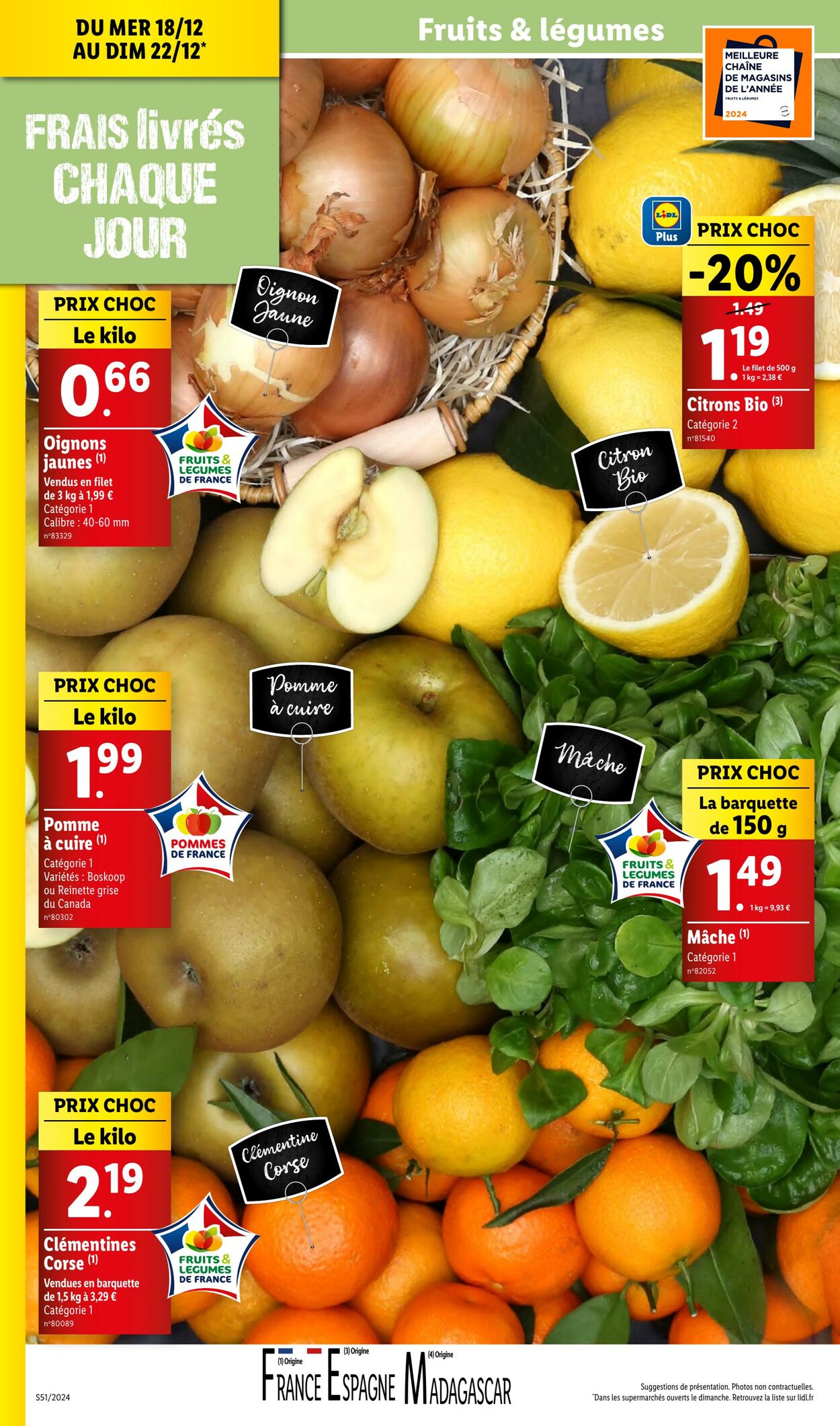 Catalogue Lidl 18.12.2024 - 24.12.2024