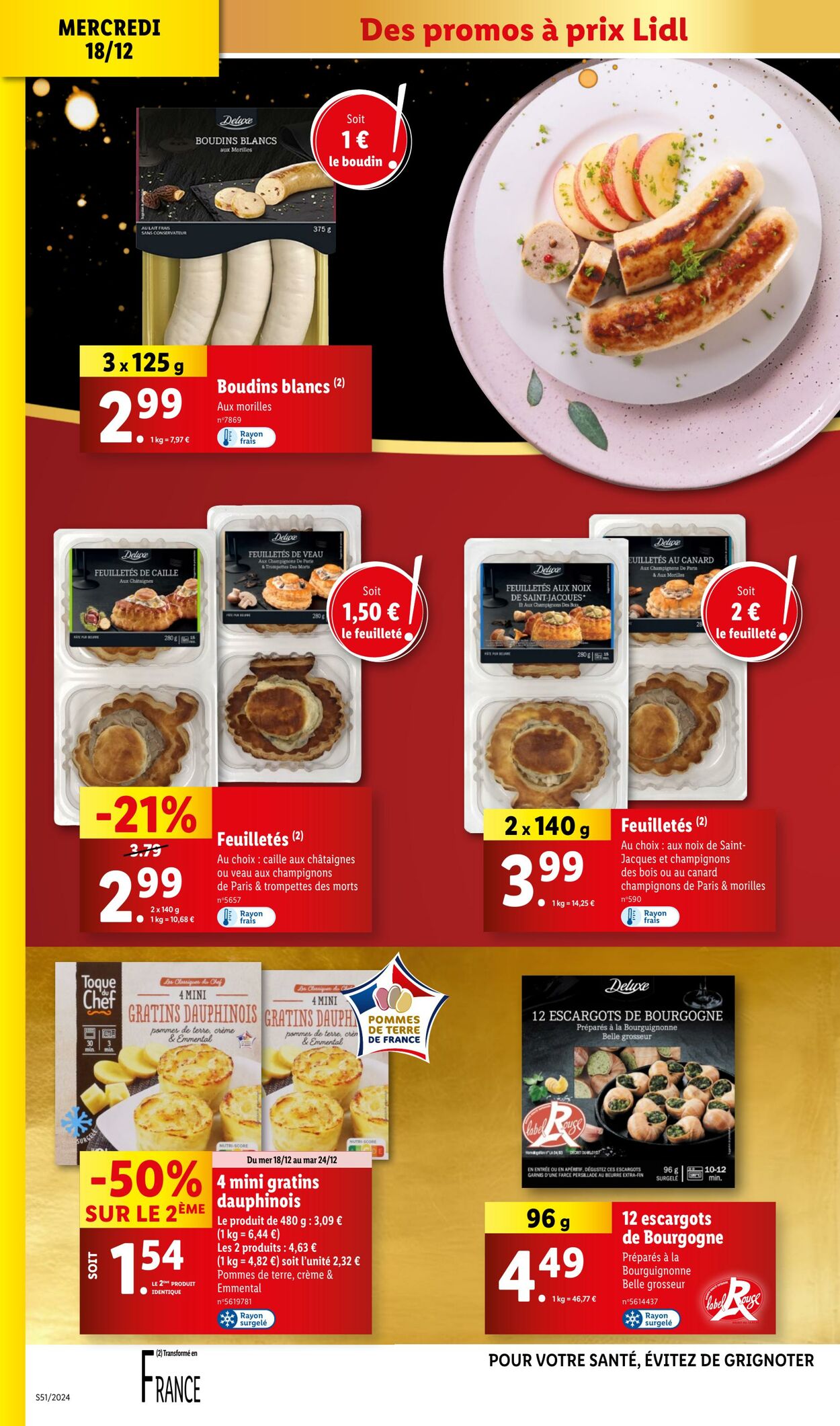 Catalogue Lidl 18.12.2024 - 24.12.2024